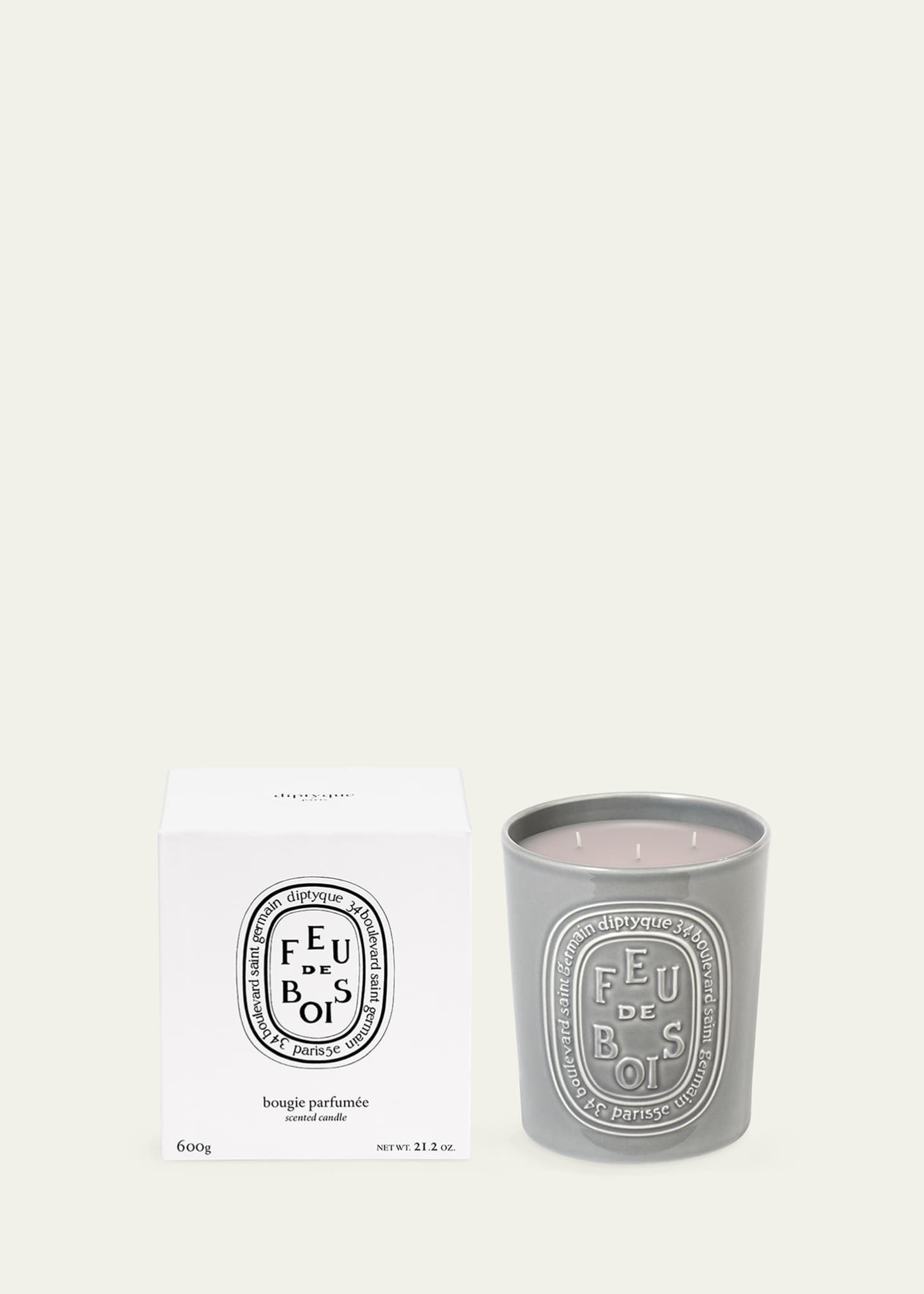 DIPTYQUE 21.1 oz. Feu de Bois 3-Wick Candle Image 2 of 3