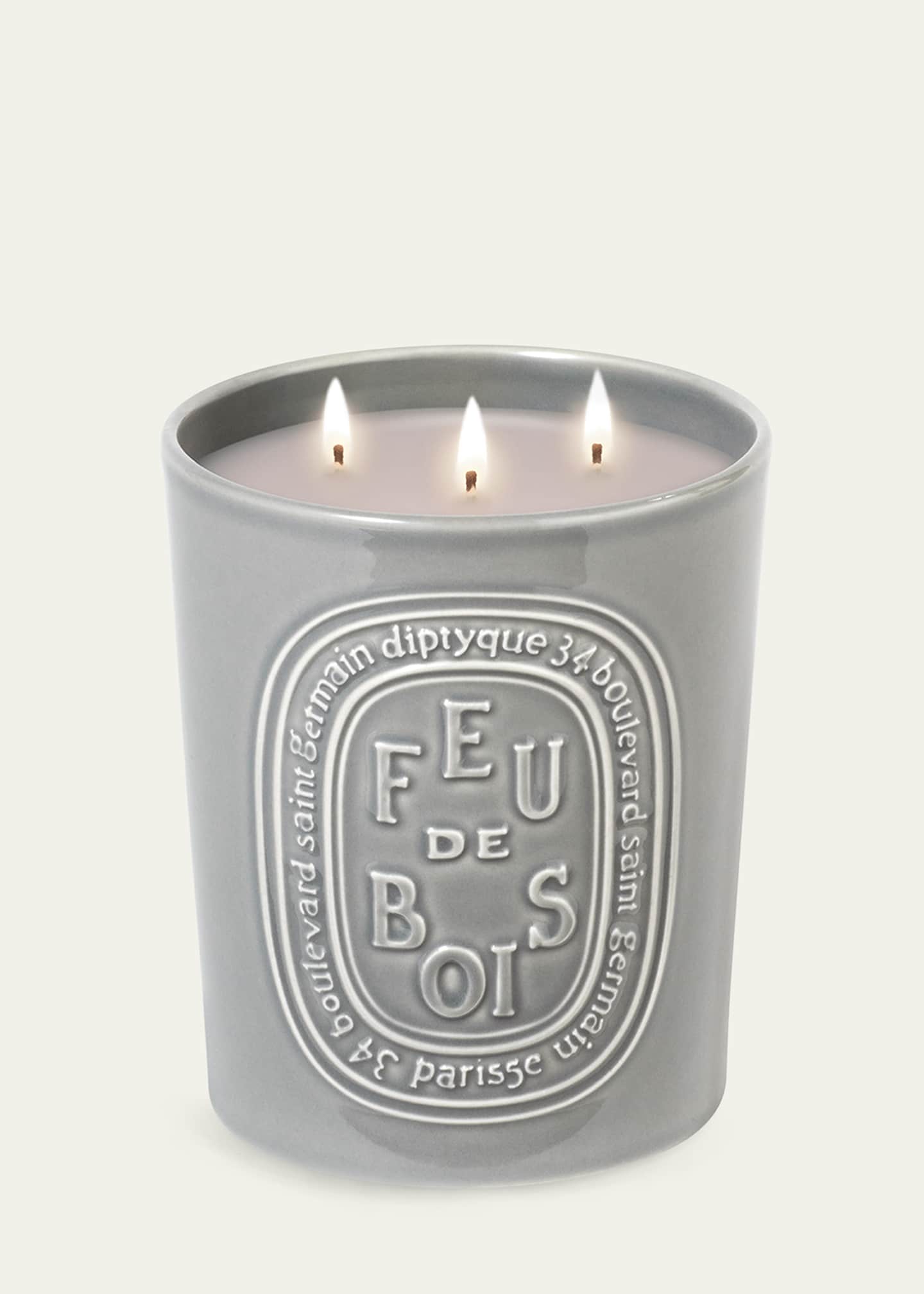 DIPTYQUE 21.1 oz. Feu de Bois 3-Wick Candle Image 3 of 3