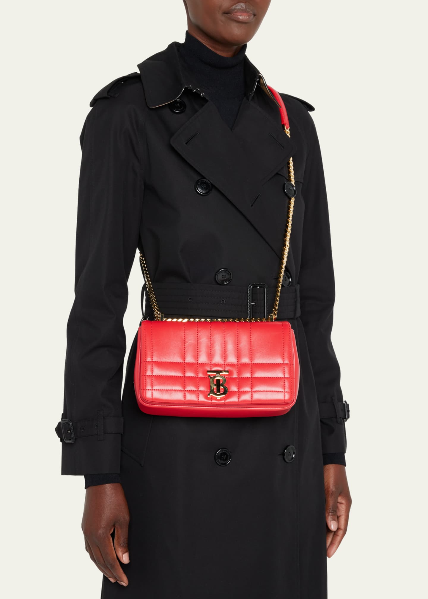 Burberry Lola Small Quilted Leather Shoulder Bag - Bergdorf Goodman