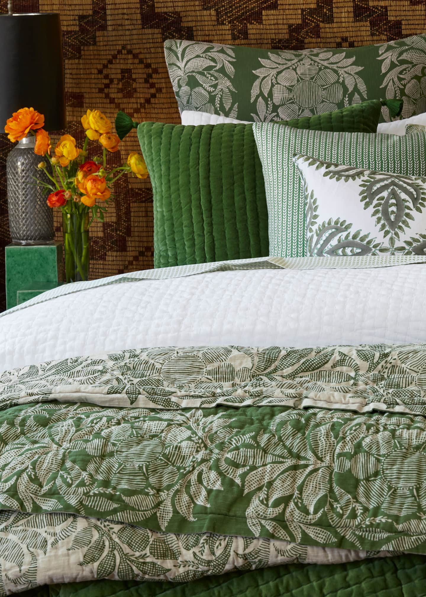 John Robshaw Asma Reversible Queen Quilt Image 3 of 3