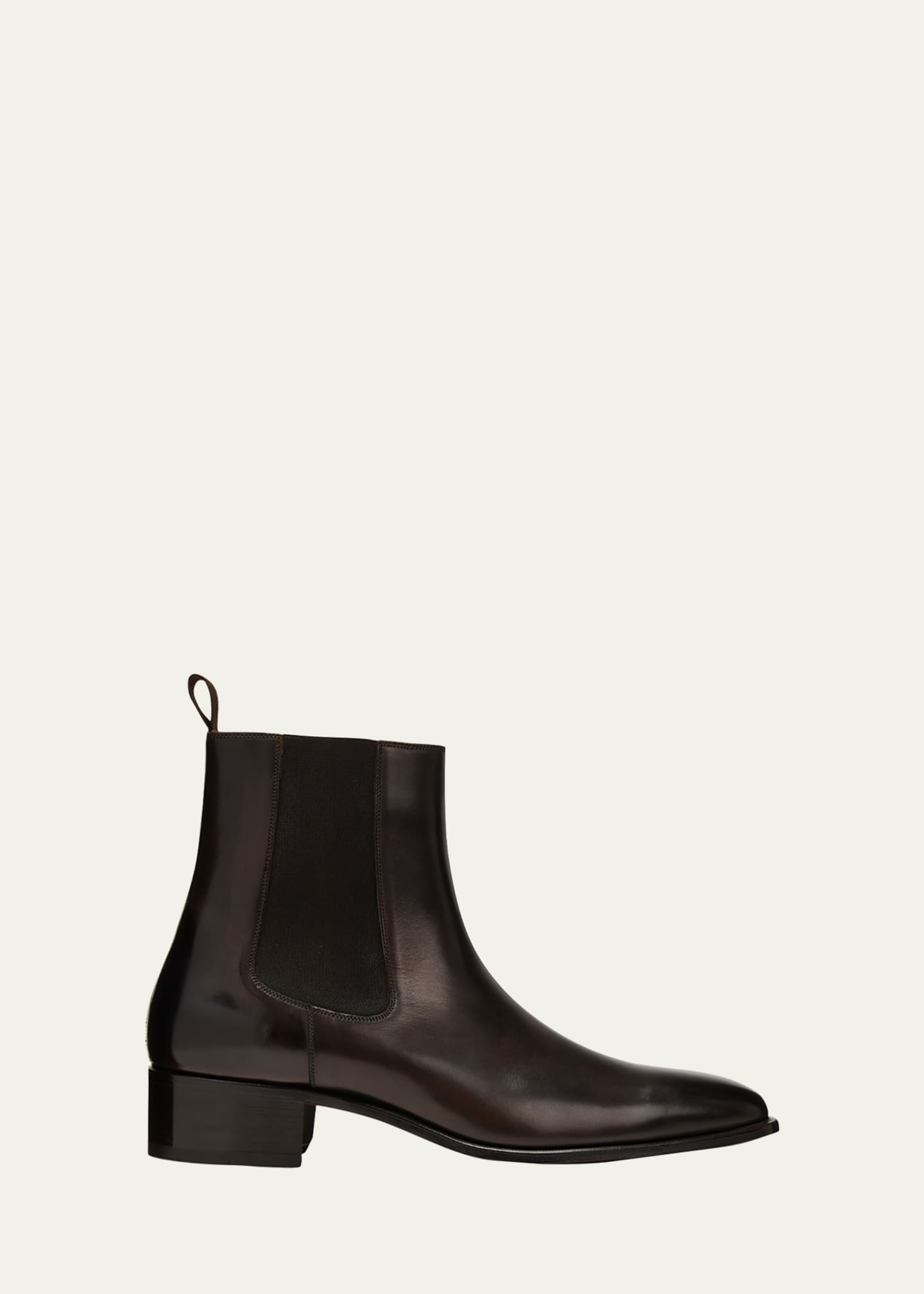 TOM FORD Men's Alec Burnished Leather Chelsea Boots Bergdorf Goodman