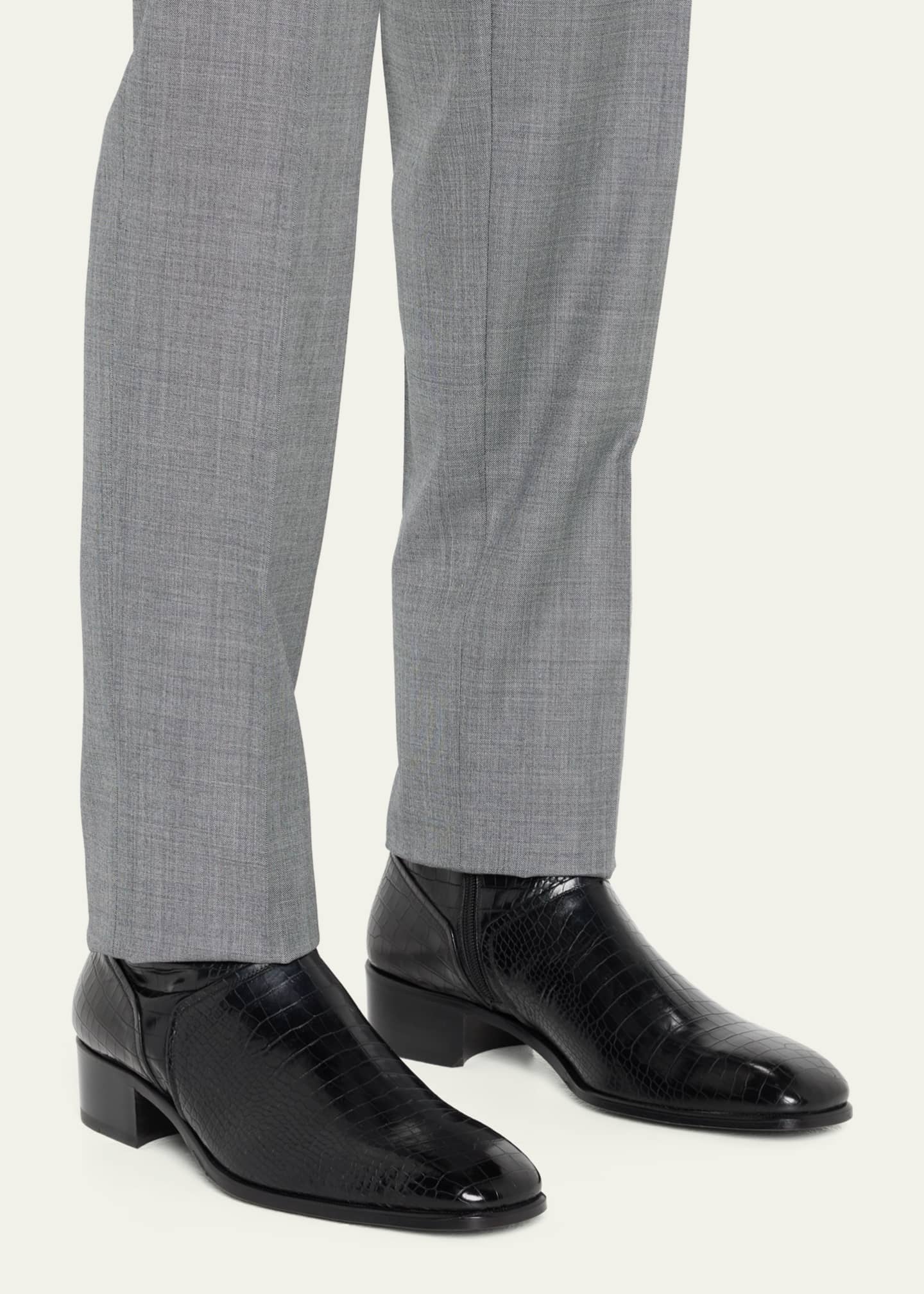 Tom ford alligator boots sale