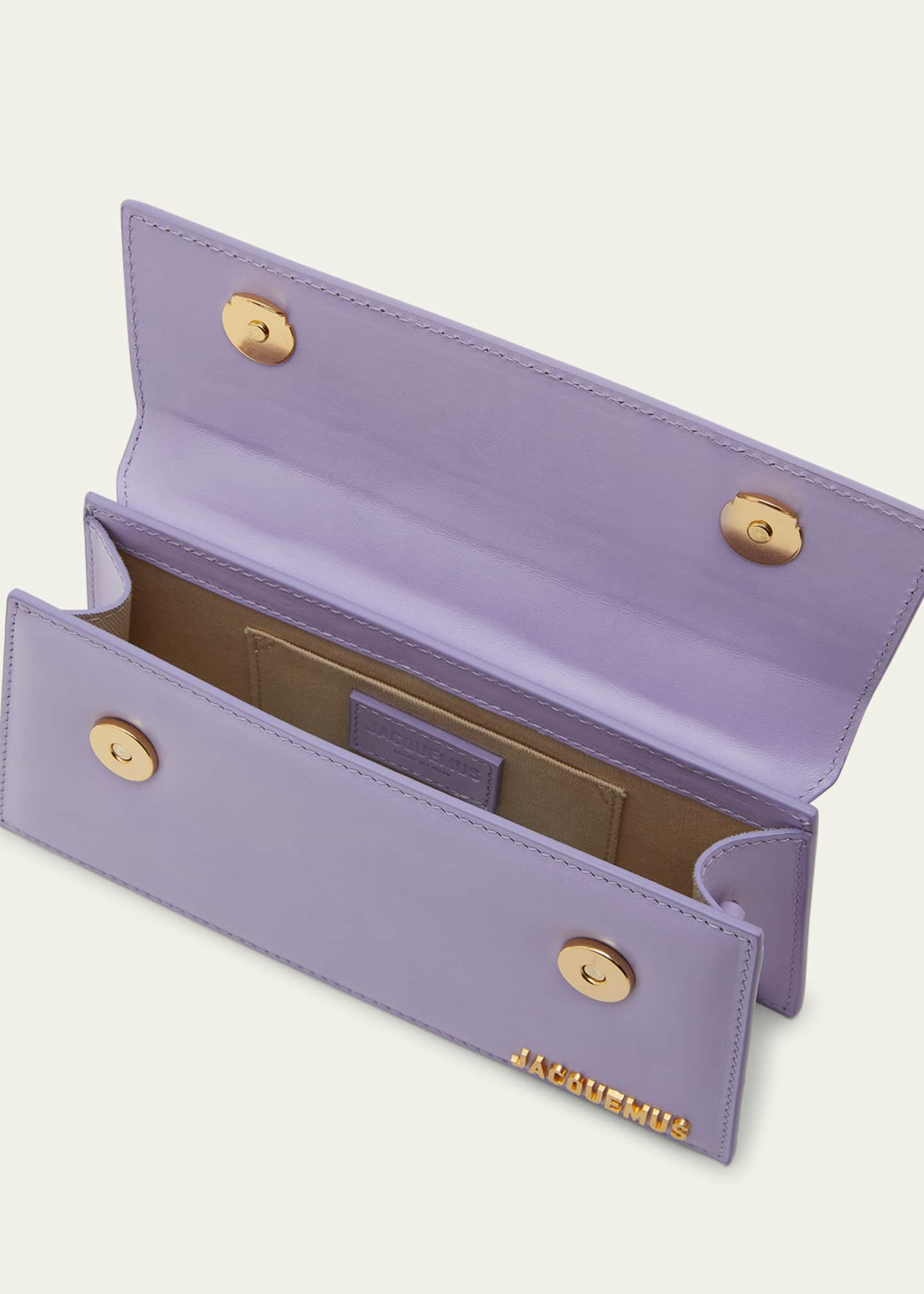 Jacquemus Lilac Le Chiquito Long Bag in Purple