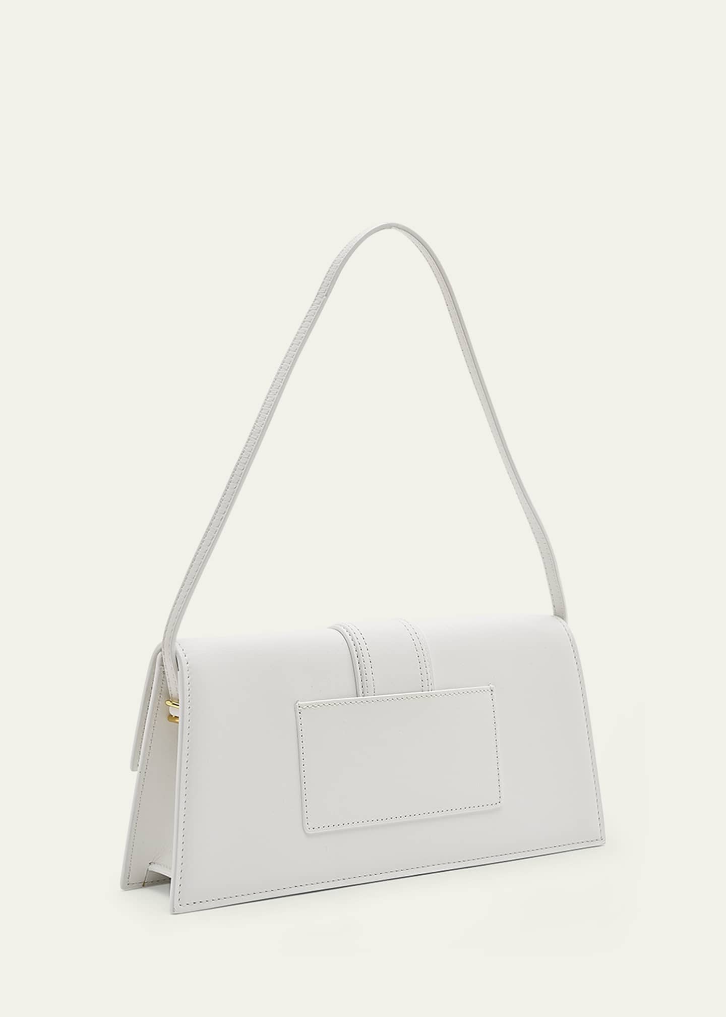 ショルダーバッグ・ポシェット JACQUEMUS LE BAMBINO LONG LEATHER SHOULDER BAG Le Bambino Long leather shoulder bag in black - Jacquemus