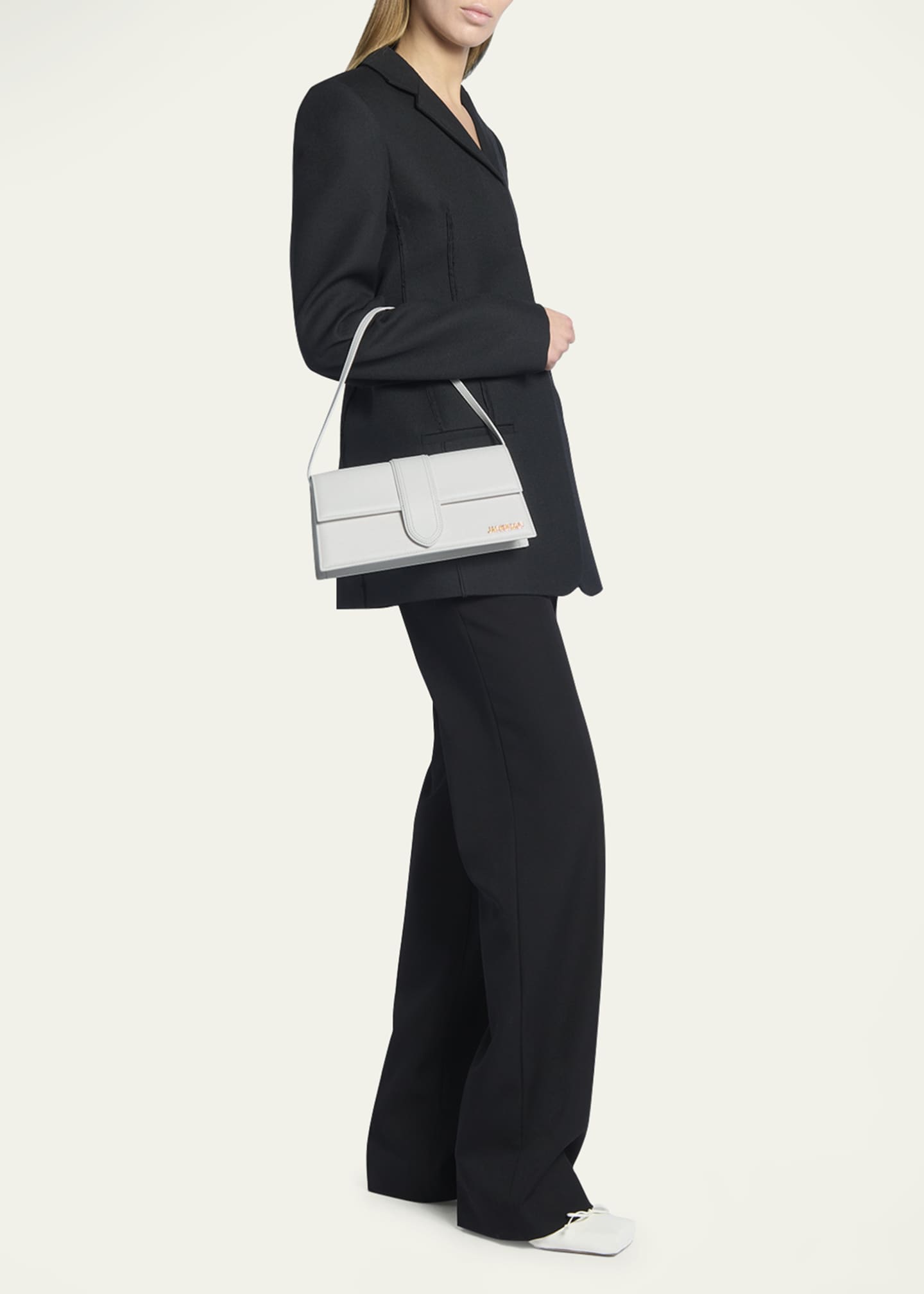 Jacquemus Le Bambino Long Leather Shoulder Bag - Bergdorf