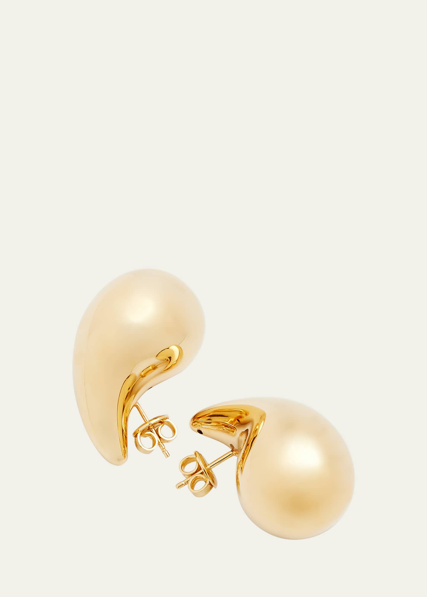 Bottega Veneta Drop-Shaped Earrings, Gold - Bergdorf Goodman