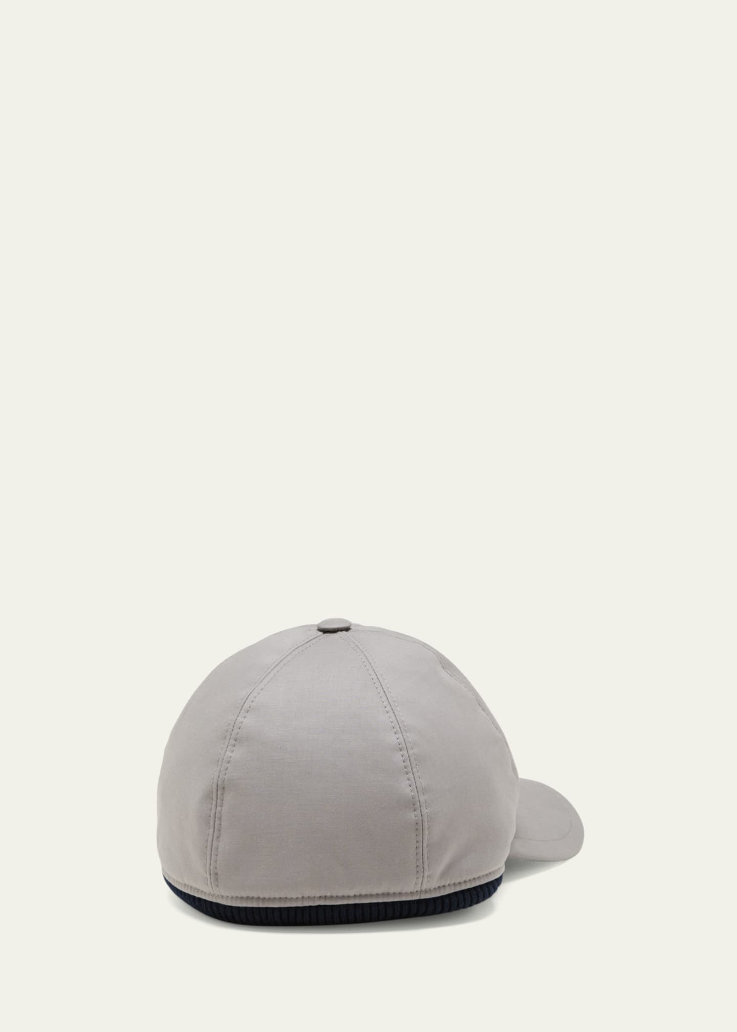 Cashmere baseball cap with ear flaps on sale