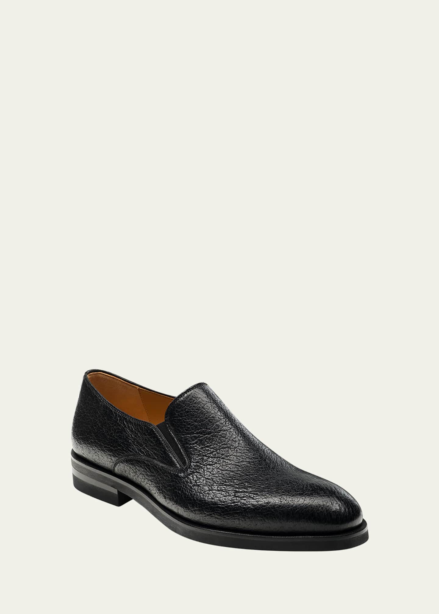 Magnanni Men's Lima Peccary Leather Loafers Image 2 of 3