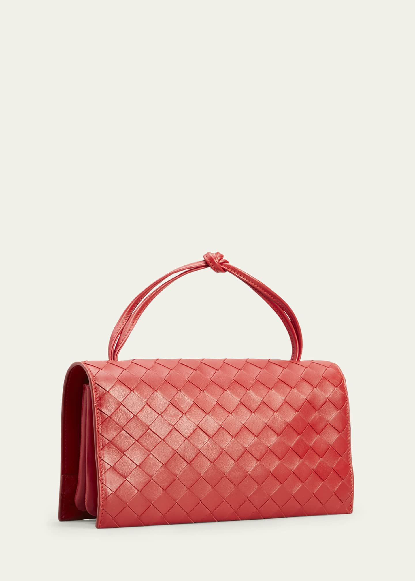 BOTTEGA VENETA Trio intrecciato leather bag