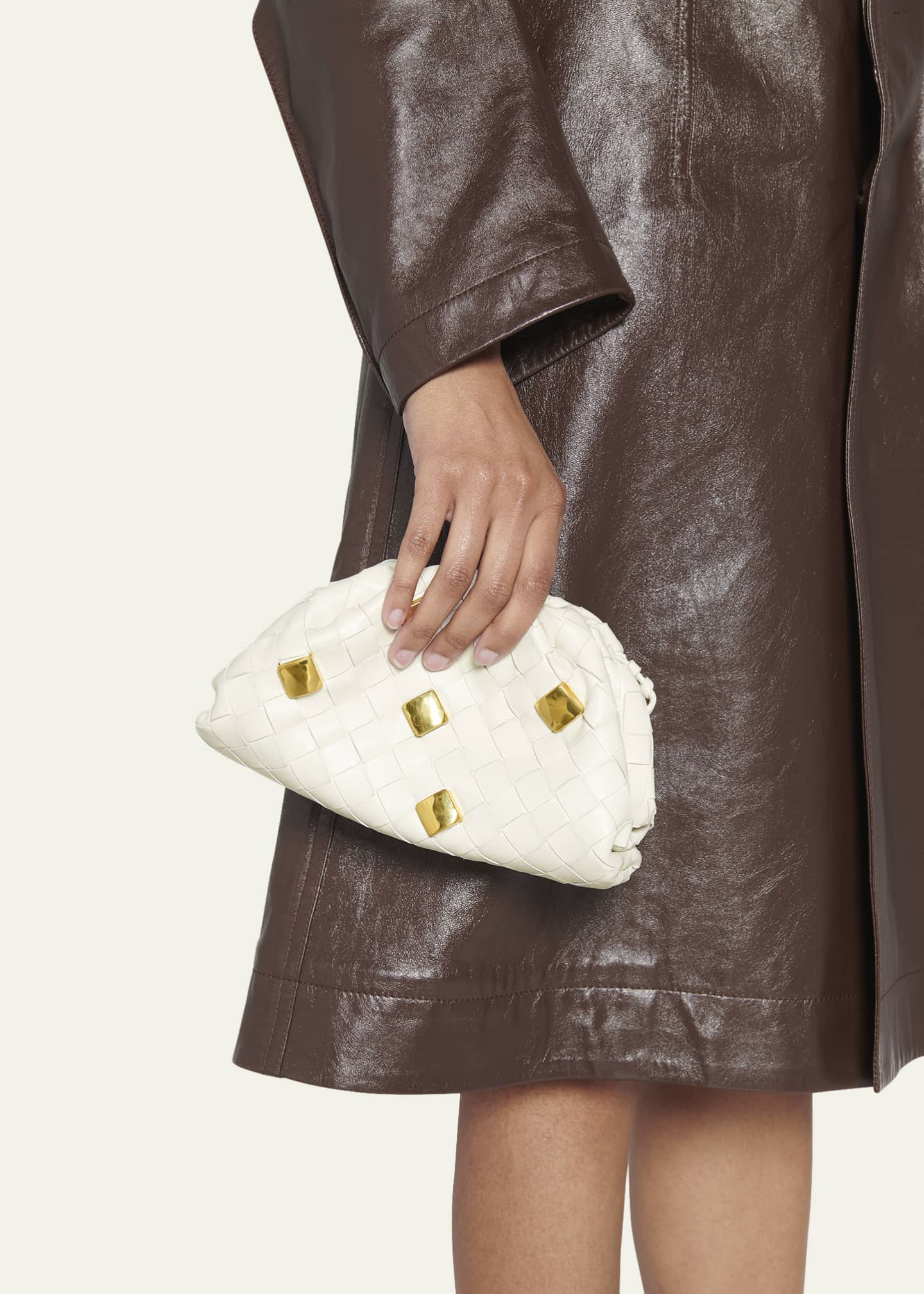 bottega veneta intrecciato mini pouch