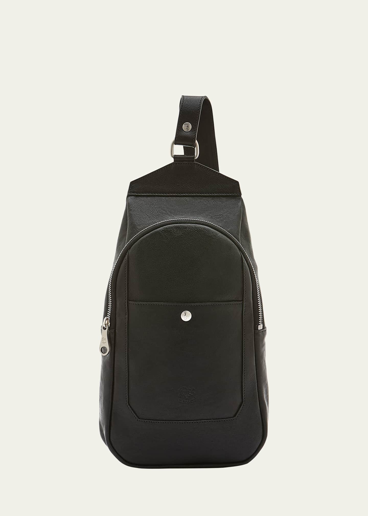 Single shoulder backpack top