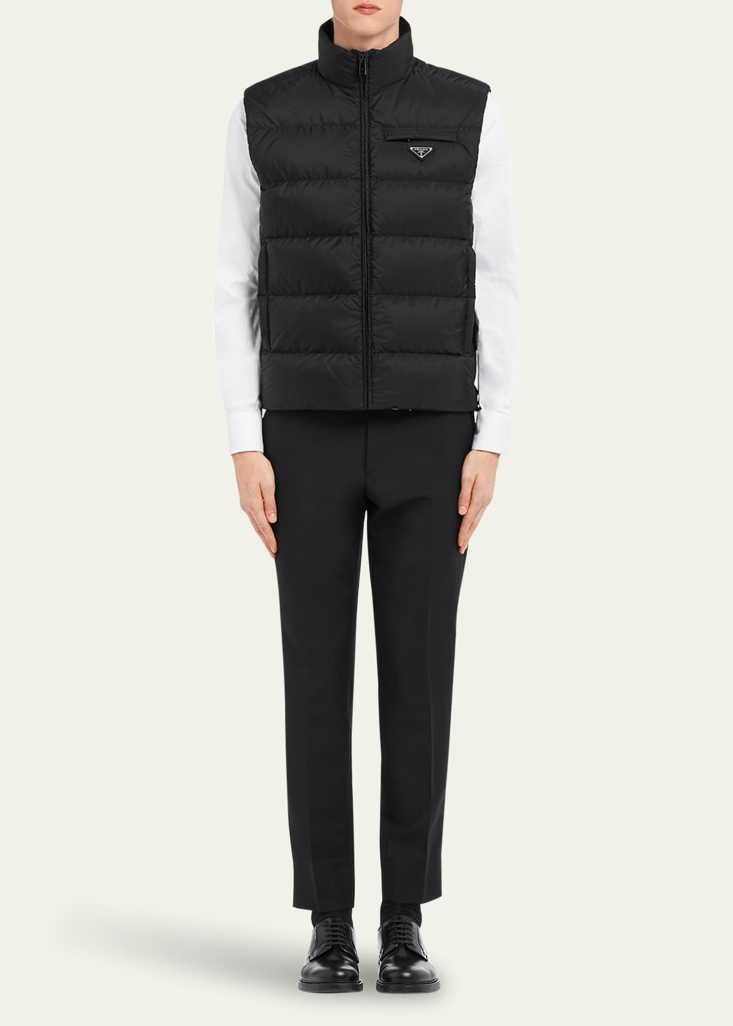 Prada Men's Re-Nylon Down Vest Image 2 of 5