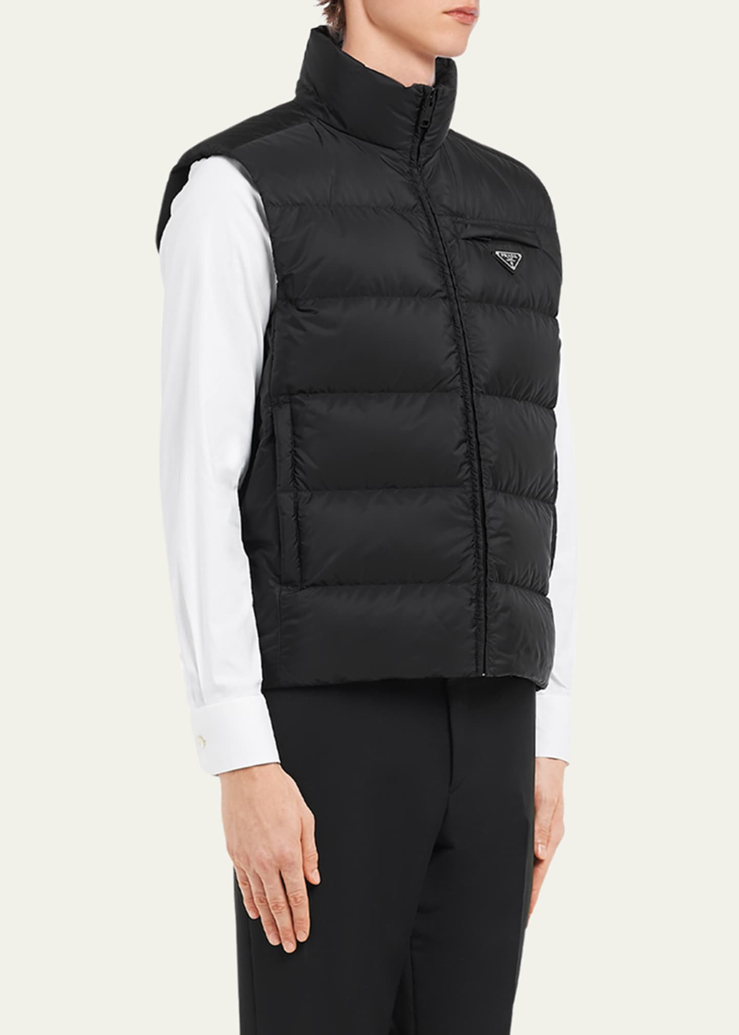 Prada Men's Re-Nylon Down Vest Image 4 of 5