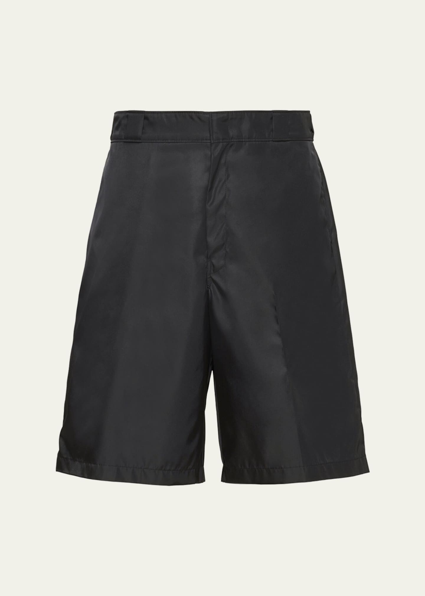 Prada Men's Re-Nylon Printed Bermuda Shorts Image 1 of 4