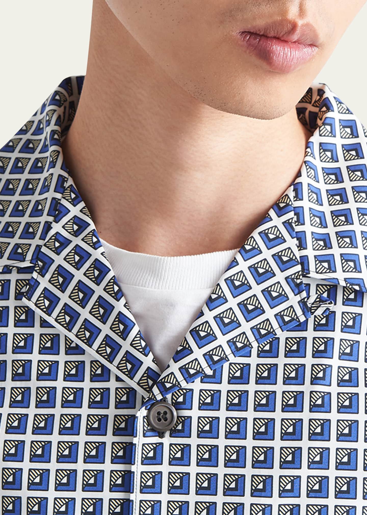 Prada shirt hot sale mens