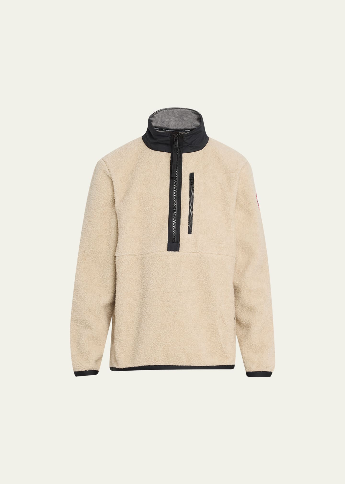 Canada Goose Men s Updated Renfrew Fleece Pullover Bergdorf Goodman