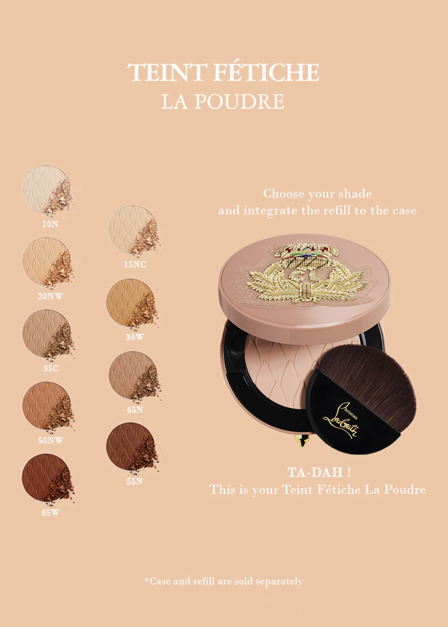 Christian Louboutin Teint Fetiche La Poudre Powder Refill Image 3 of 5