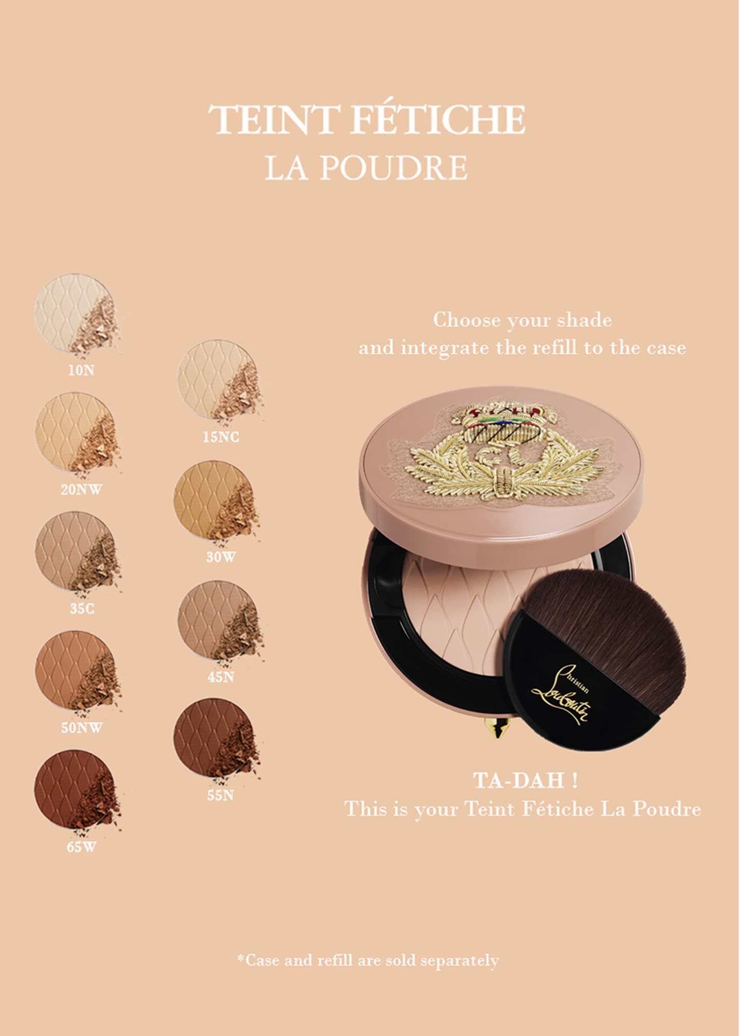 Christian Louboutin Teint Fetiche La Poudre Powder Case Image 3 of 4