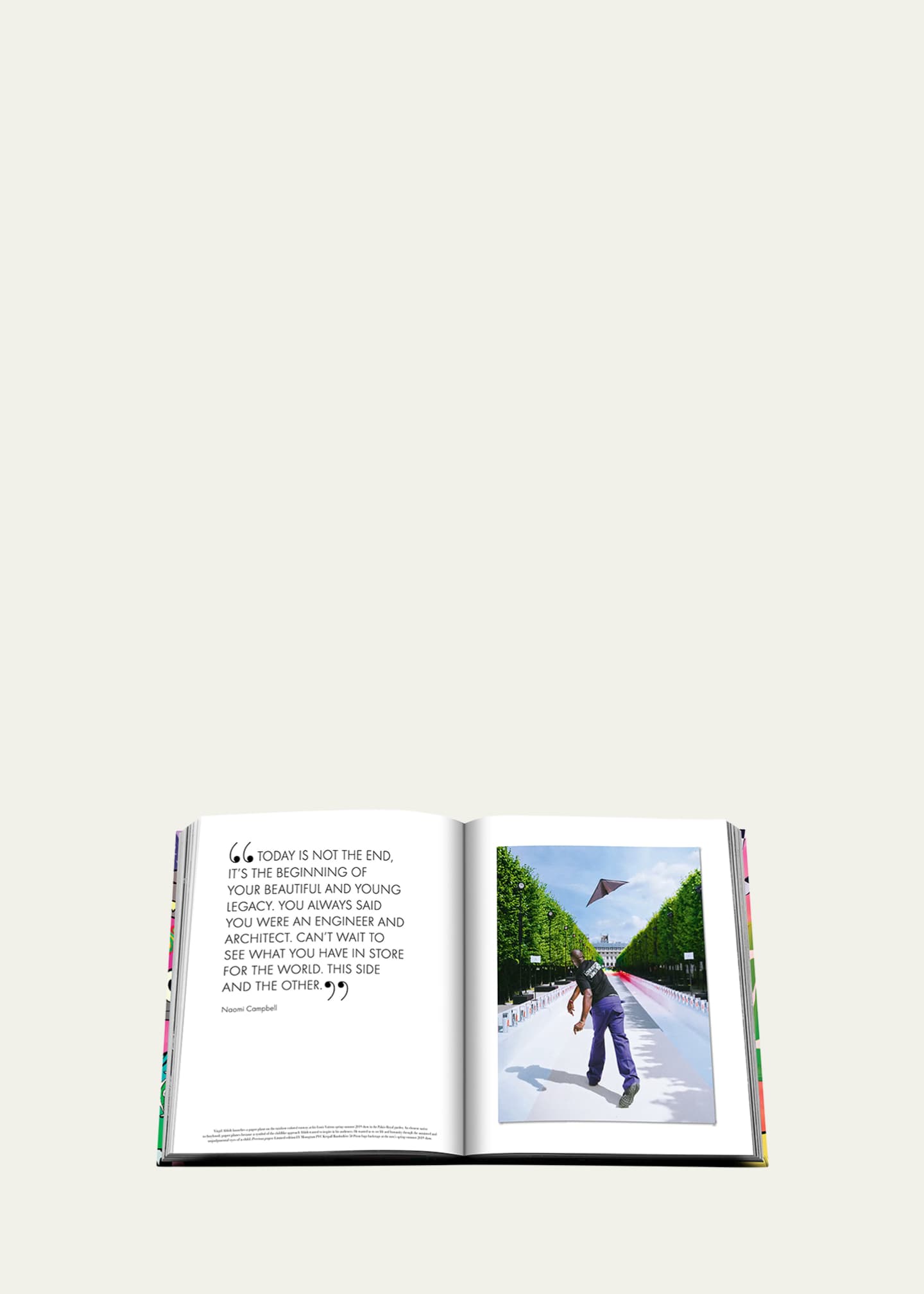 Assouline "Louis Vuitton: Virgil Abloh" Classic Cartoon Cover Book by Anders Christian Madsen Image 3 of 5