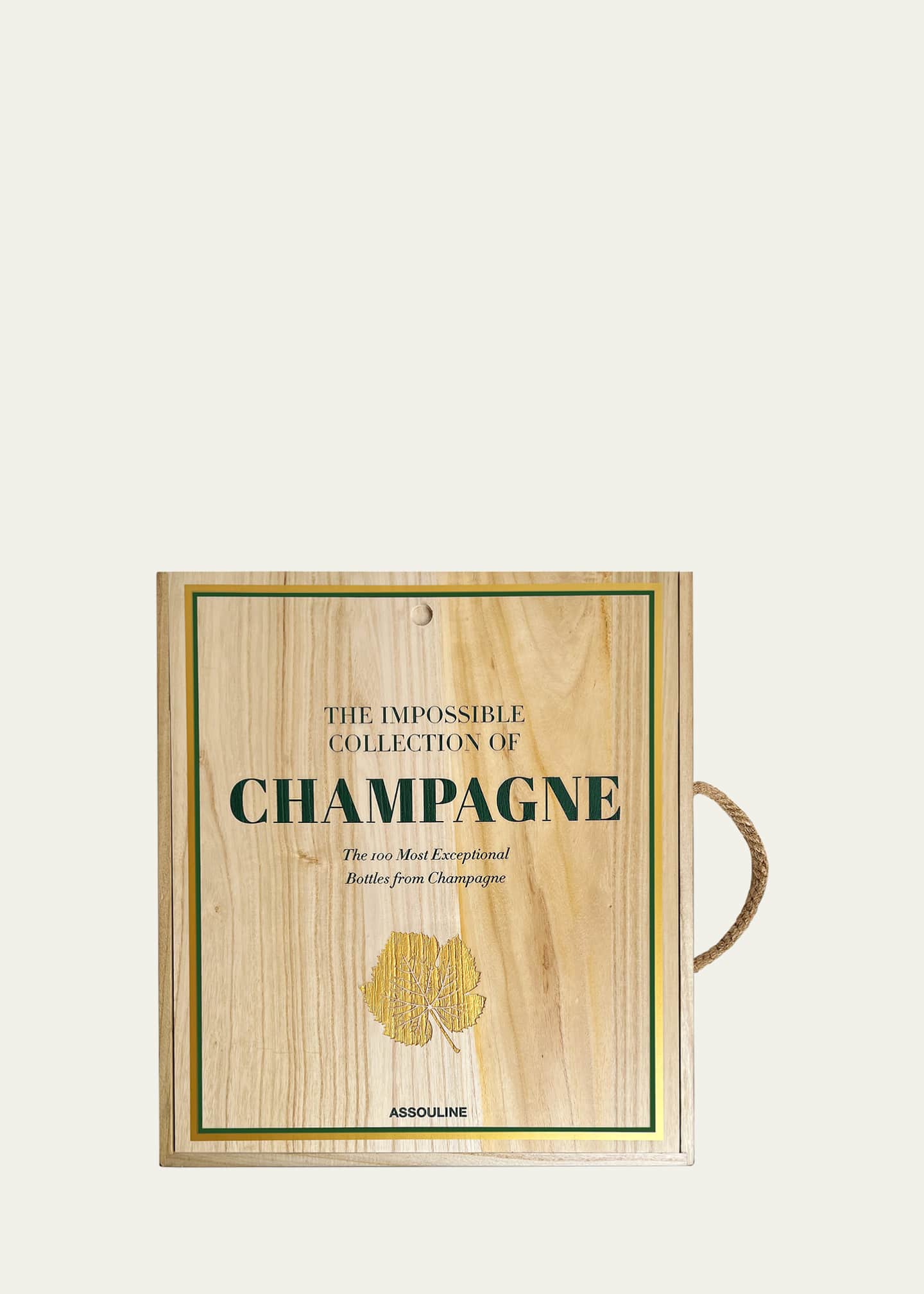 Assouline "The Impossible Collection of Champagne: The 100 Most Exceptional Bottles from Champagne" Book by Enrico Bernardo Image 1 of 4