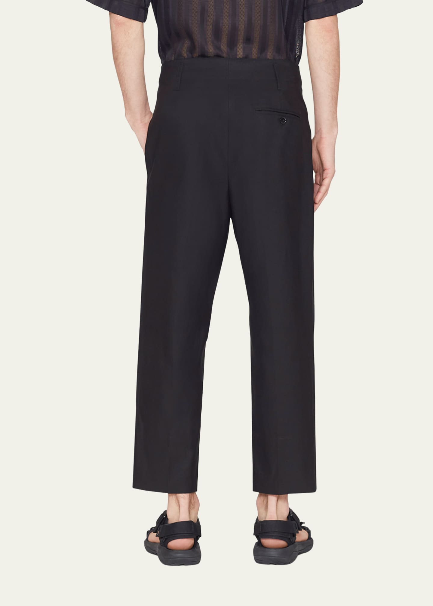 3.1 Phillip Lim Men's Double-Pleated Pants Image 3 of 5