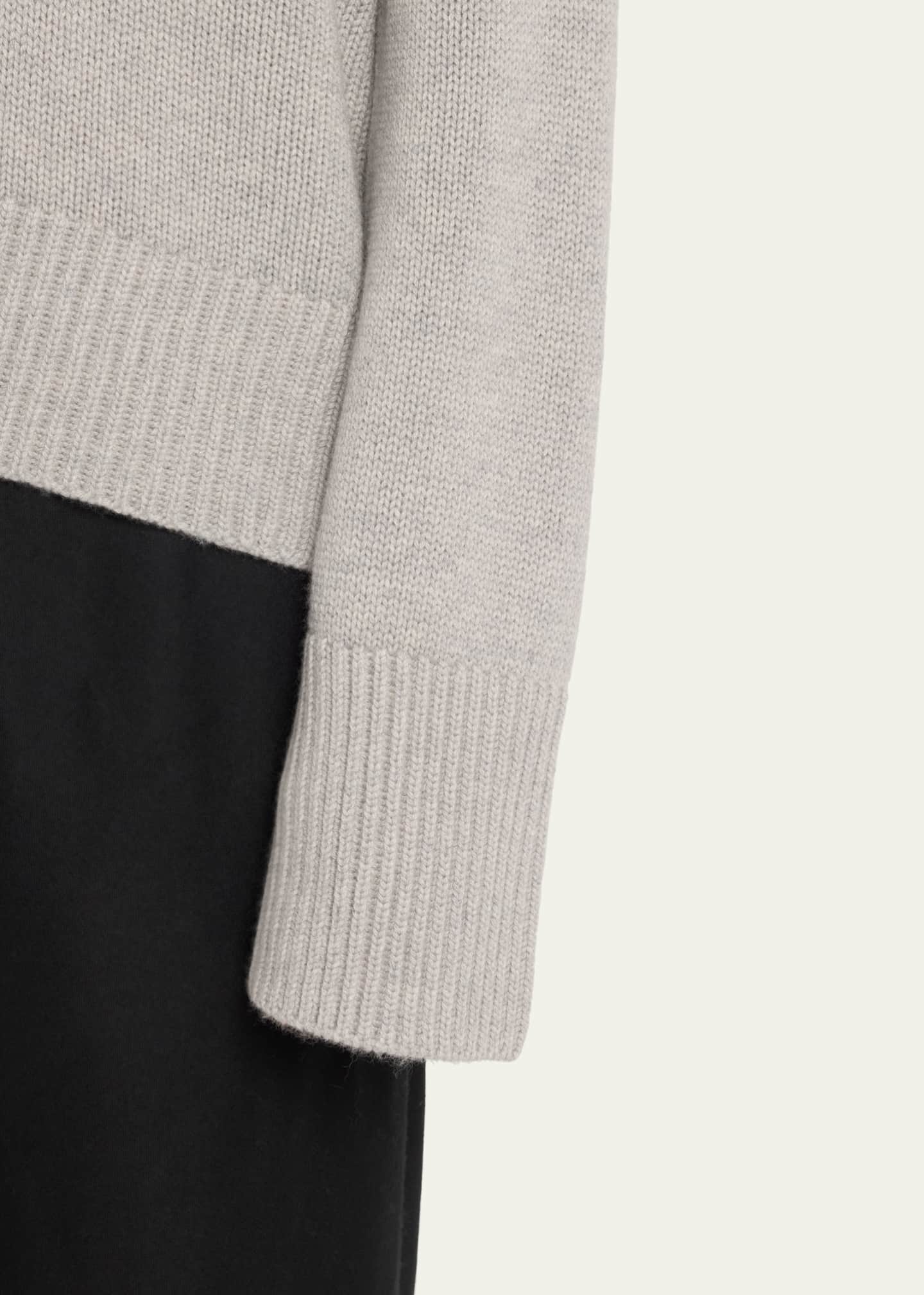 Lisa Yang Aletta V-Neck Cashmere Knit Sweater Image 5 of 5