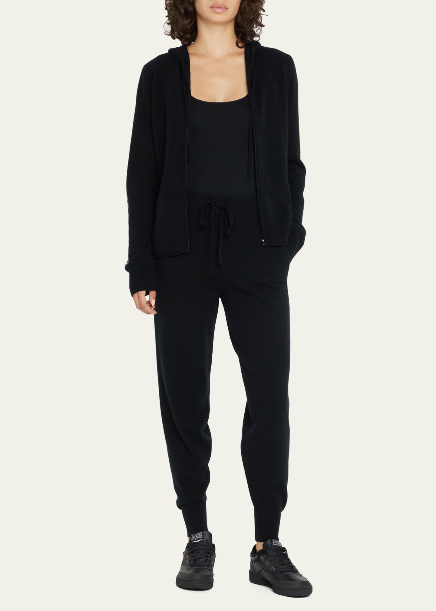 Arlotta Cashmere Cashmere Racer Stripe Sweatpants Image 2 of 5