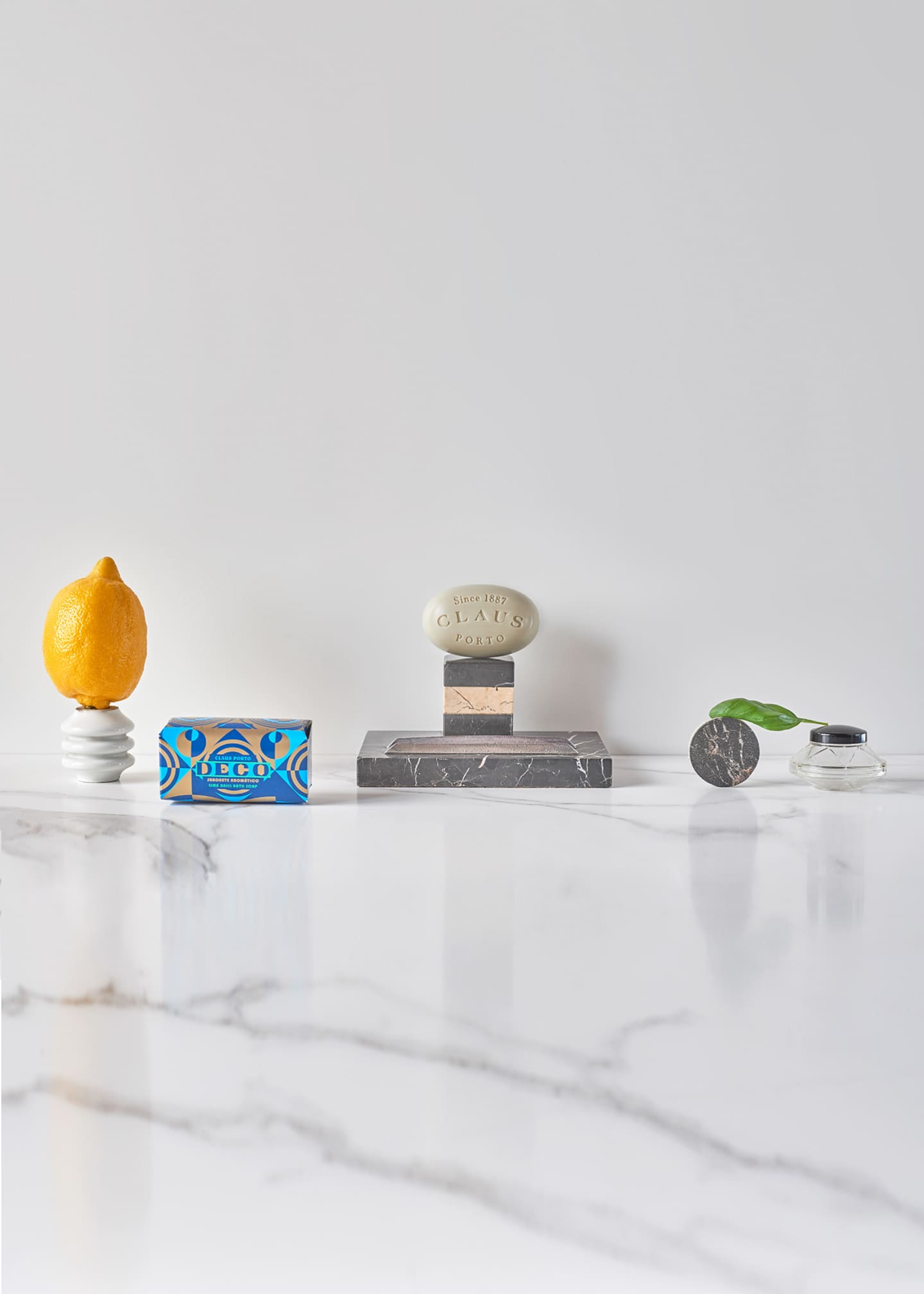 Claus Porto 5.3 oz. Deco Lime Basil Soap Image 2 of 5