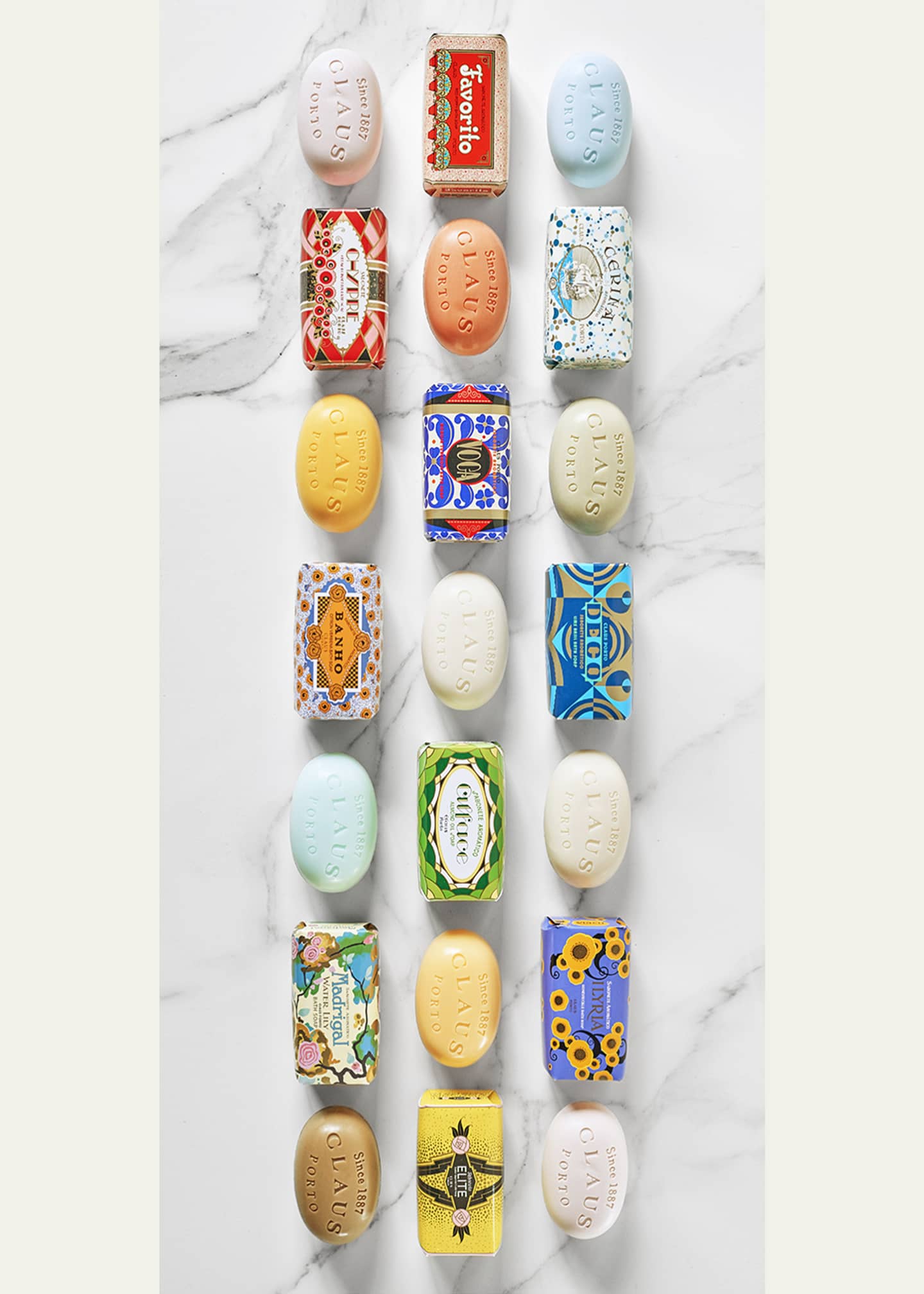 Claus Porto 5.3 oz. Deco Lime Basil Soap Image 3 of 5