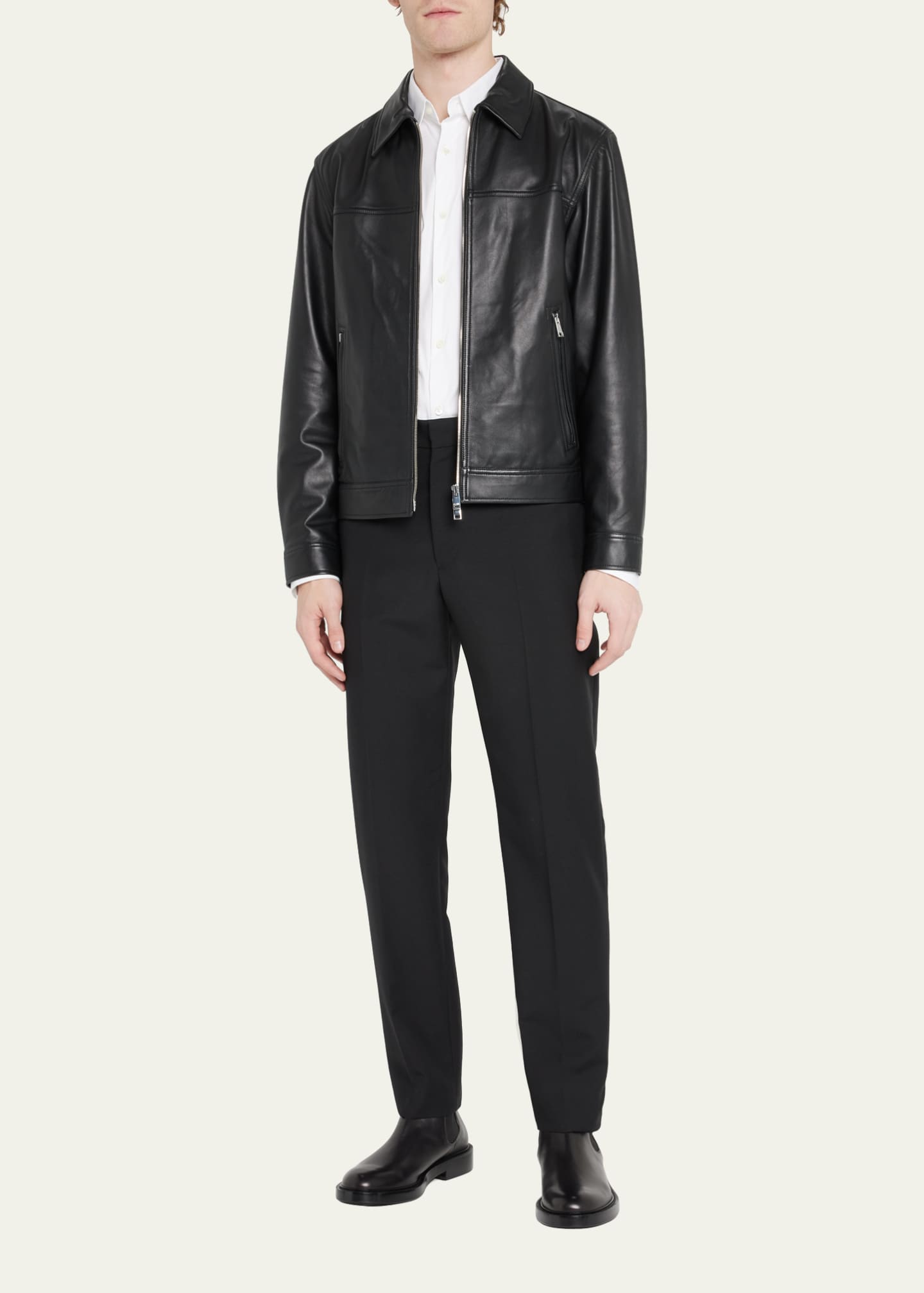 Giorgio armani hot sale chelsea boots