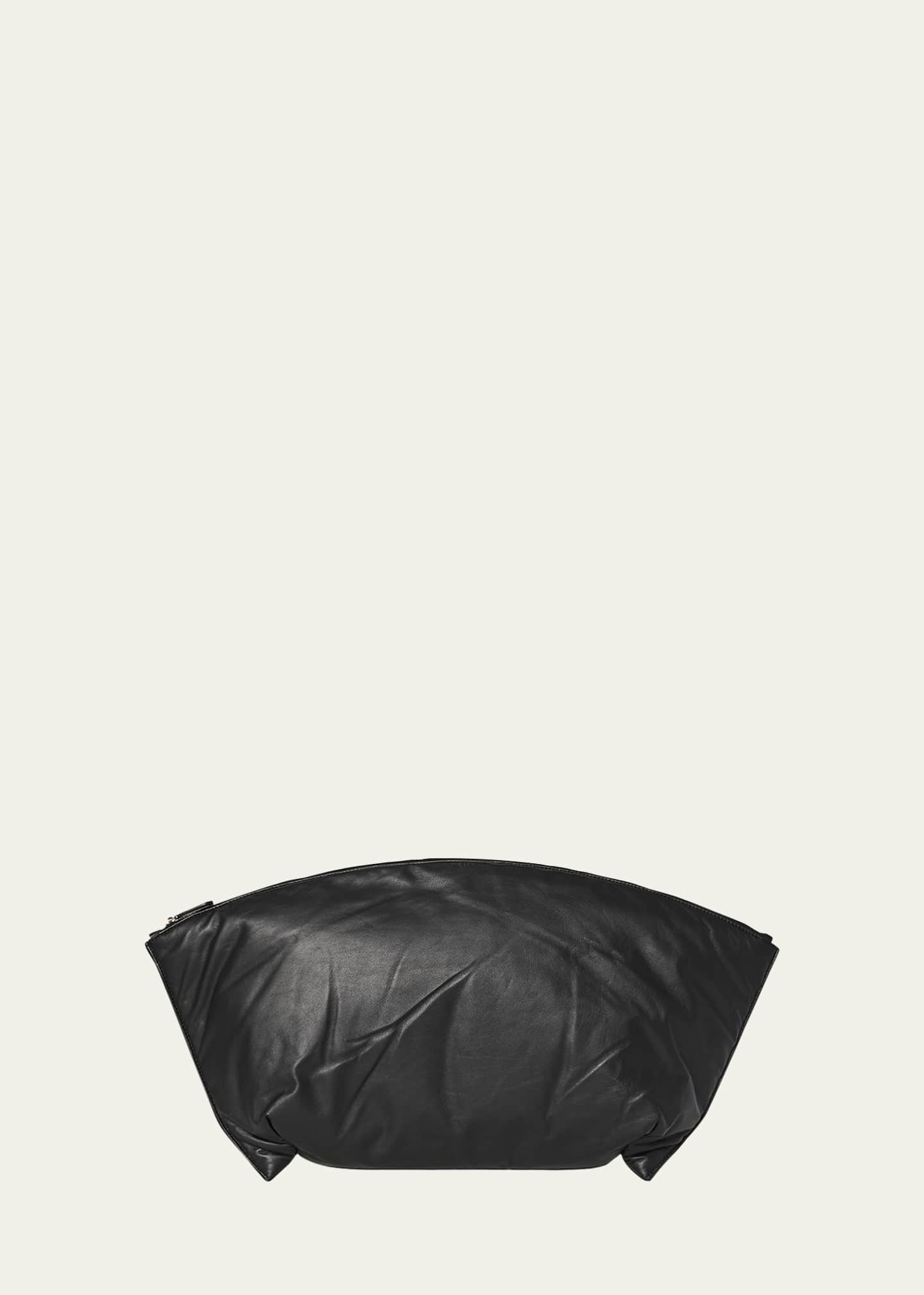 THE ROW Dante XL Clutch Bag in Napa Leather Bergdorf Goodman