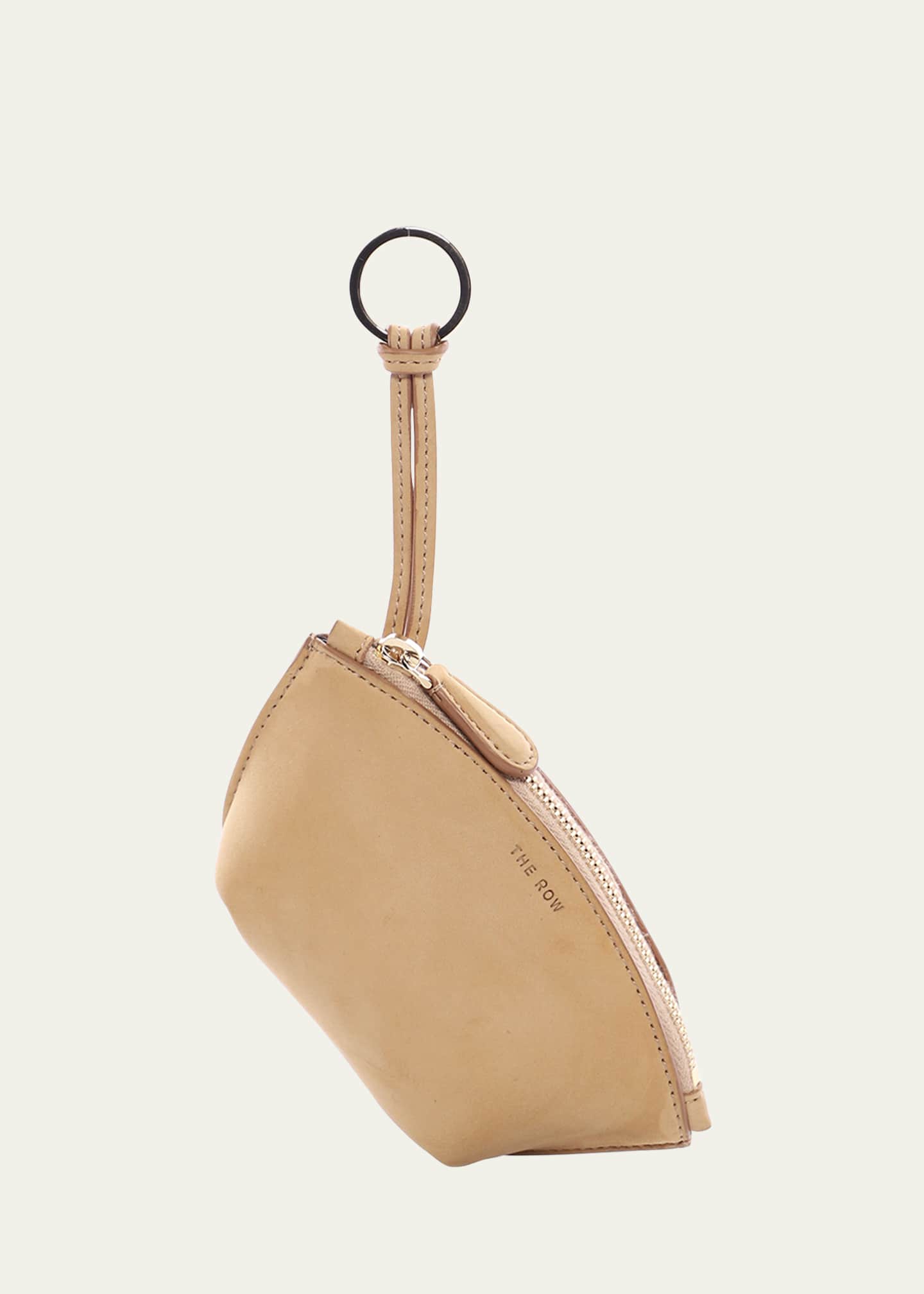 THE ROW Dante Pouch Keychain in Nubuck Leather Bergdorf Goodman