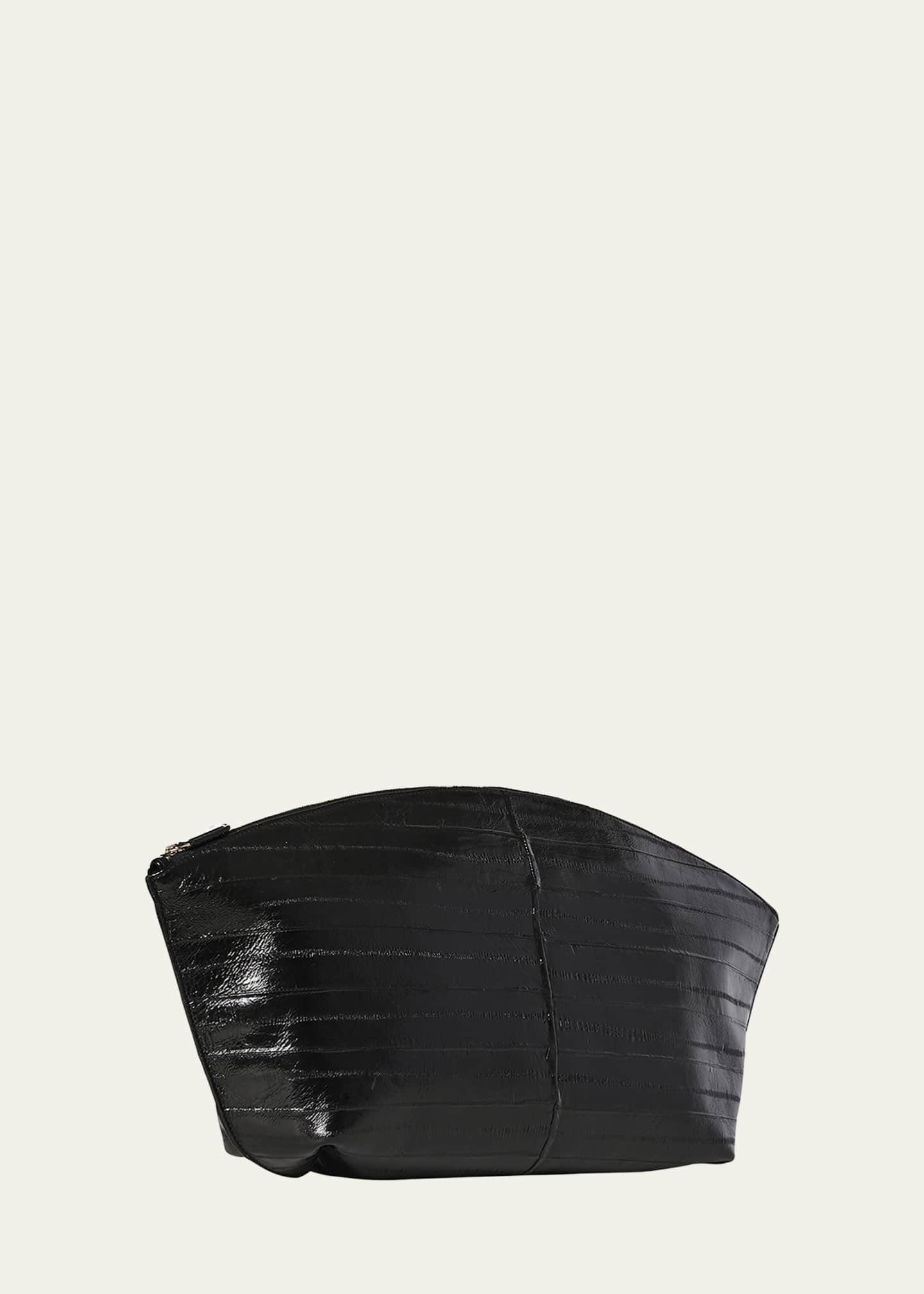 THE ROW Dante XL Clutch Bag in EelEmbossed Leather Bergdorf Goodman