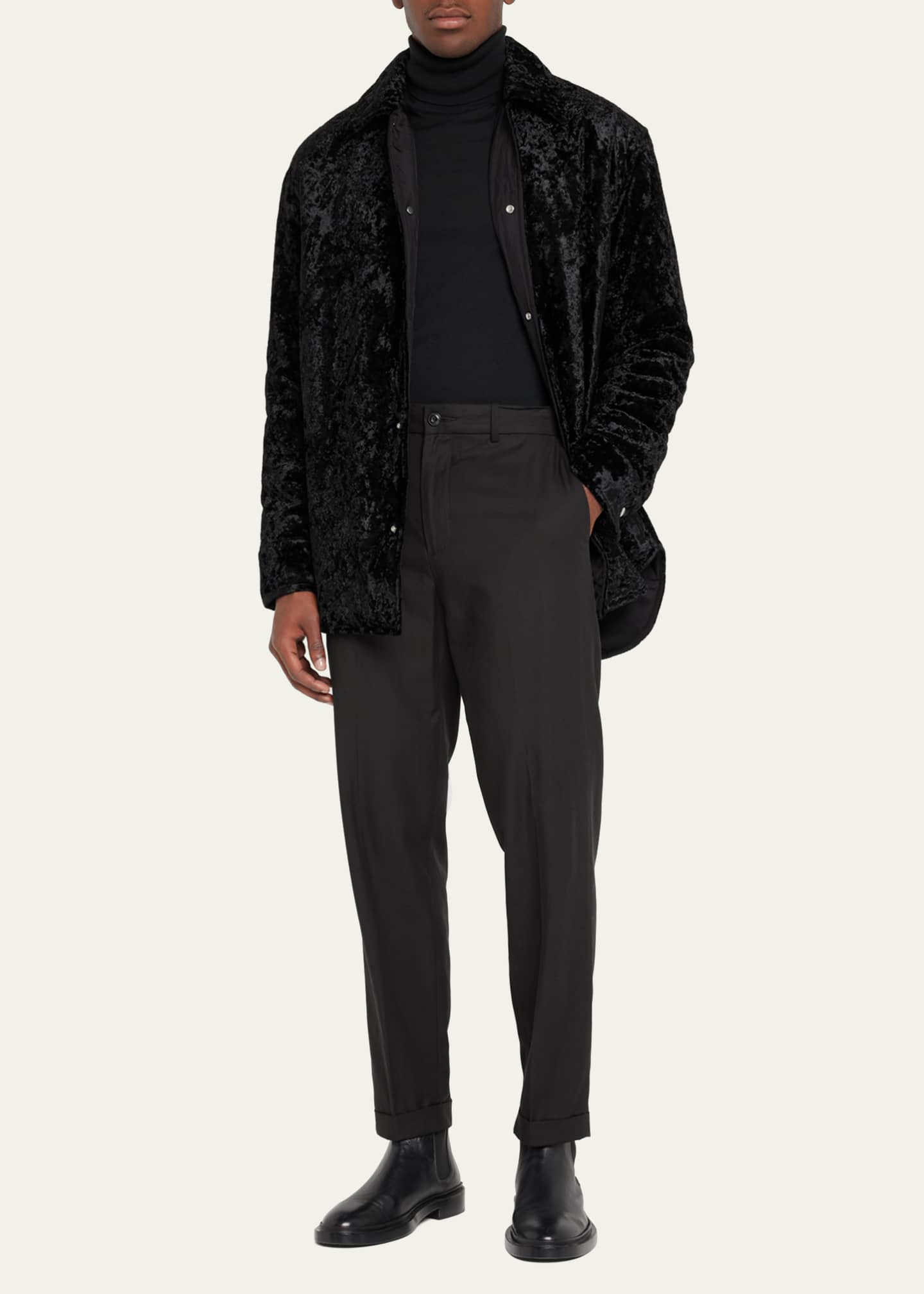 Velvet Overshirt