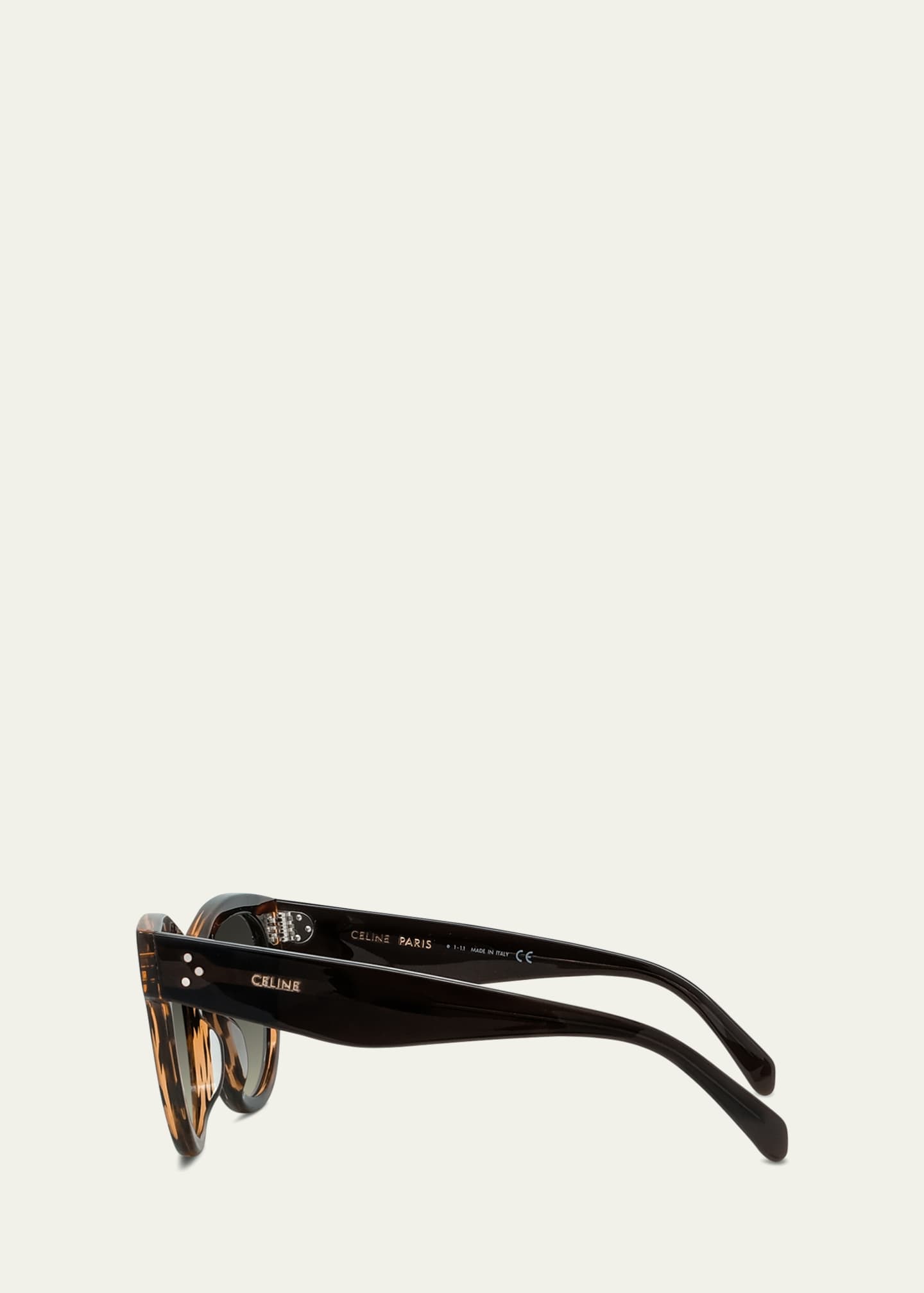 Celine Cat-eye Tortoiseshell Acetate Sunglasses