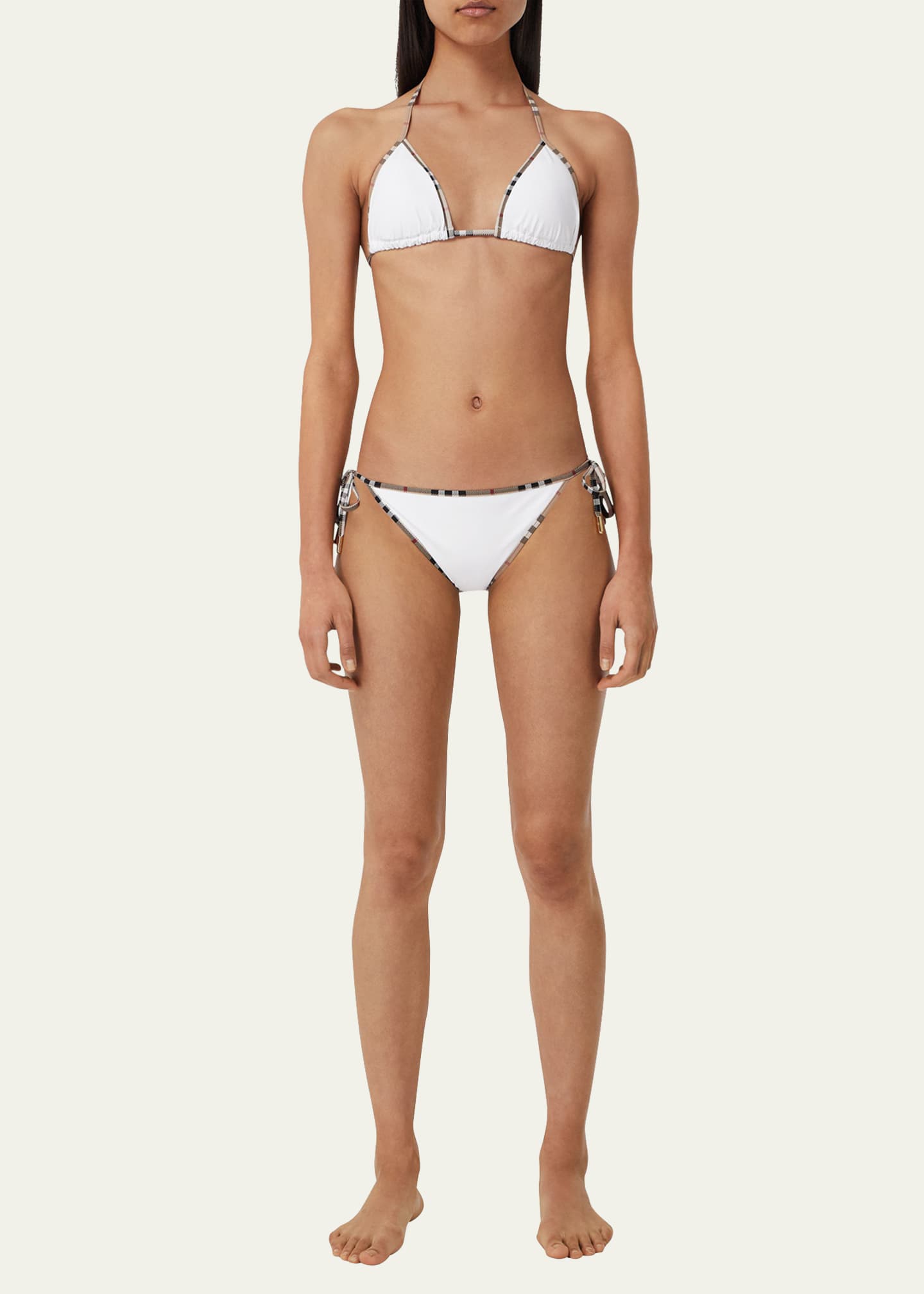 Burberry hot sale swimsuit white