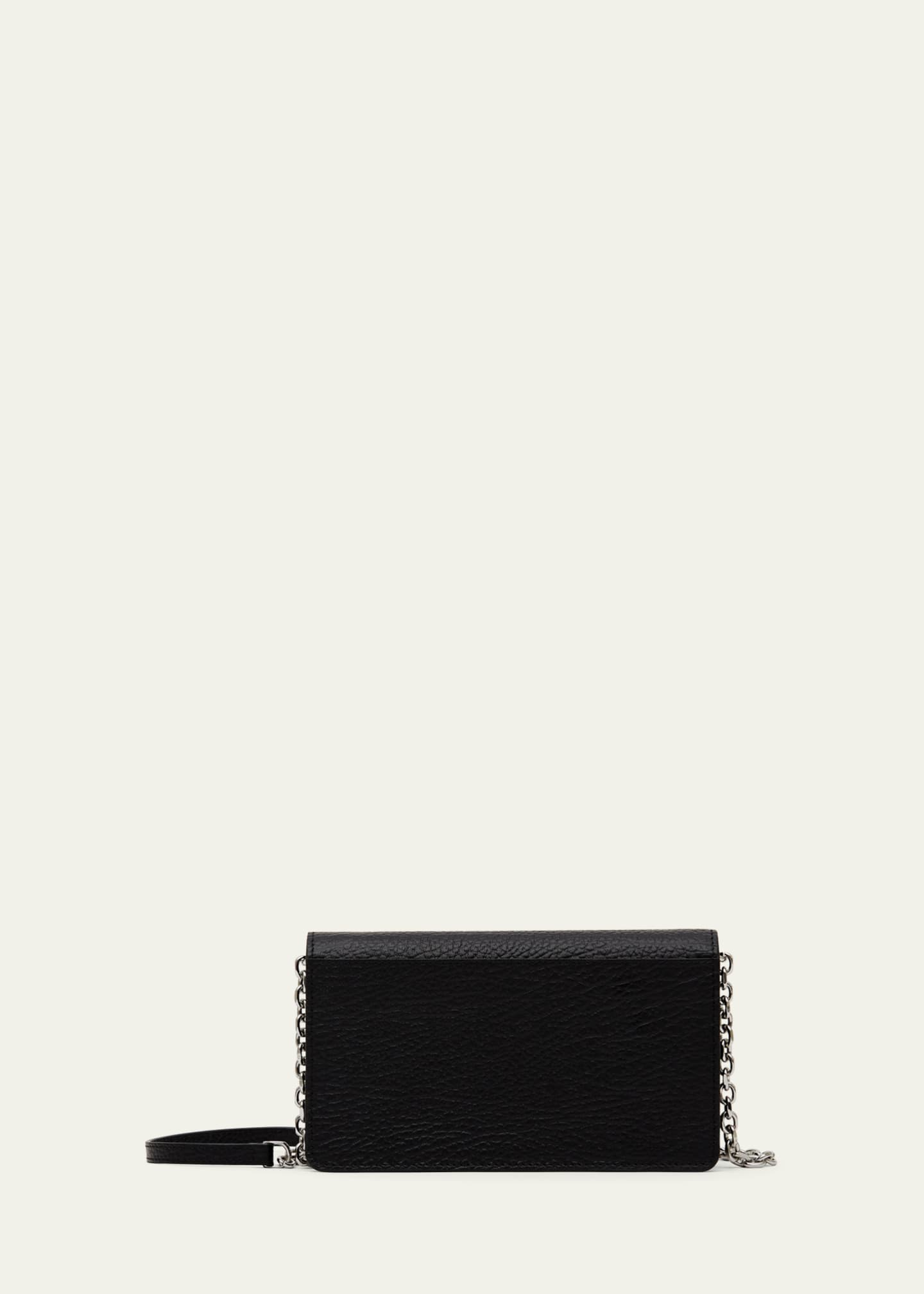 Maison Margiela Medium Flap Leather Wallet on Chain - Bergdorf Goodman