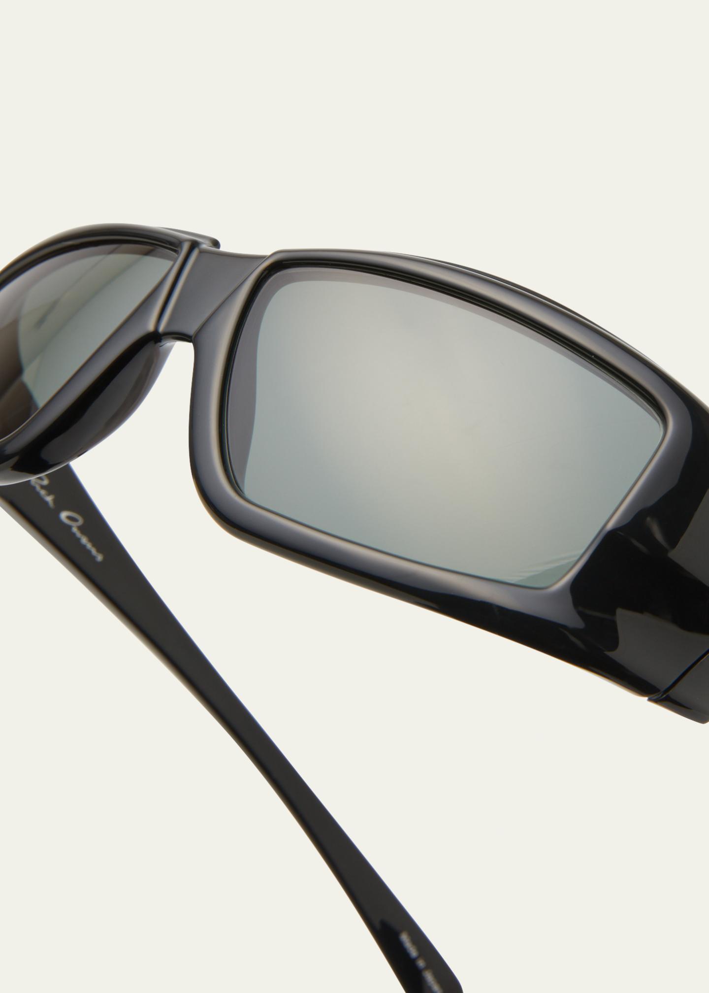 Rick Owens Men's Rick Wrap-Around Sunglasses - Bergdorf Goodman