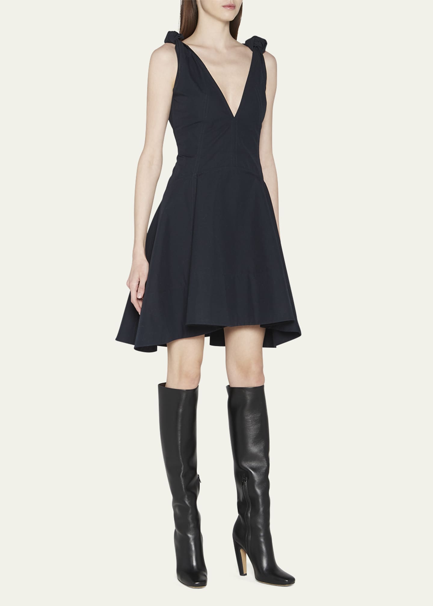 Bottega Veneta Leather Knee Boots Image 3 of 6