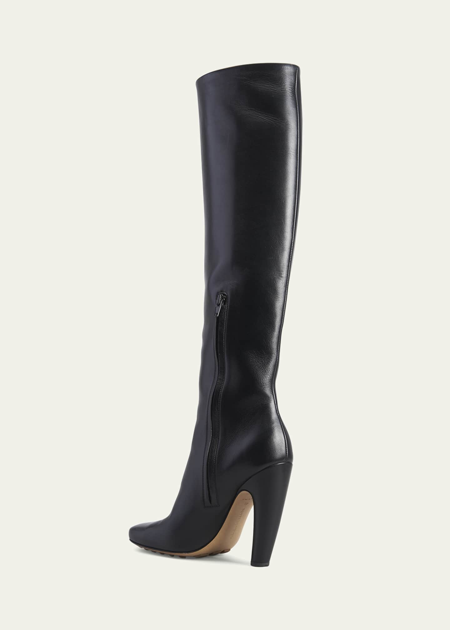Bottega Veneta Leather Knee Boots Image 4 of 6
