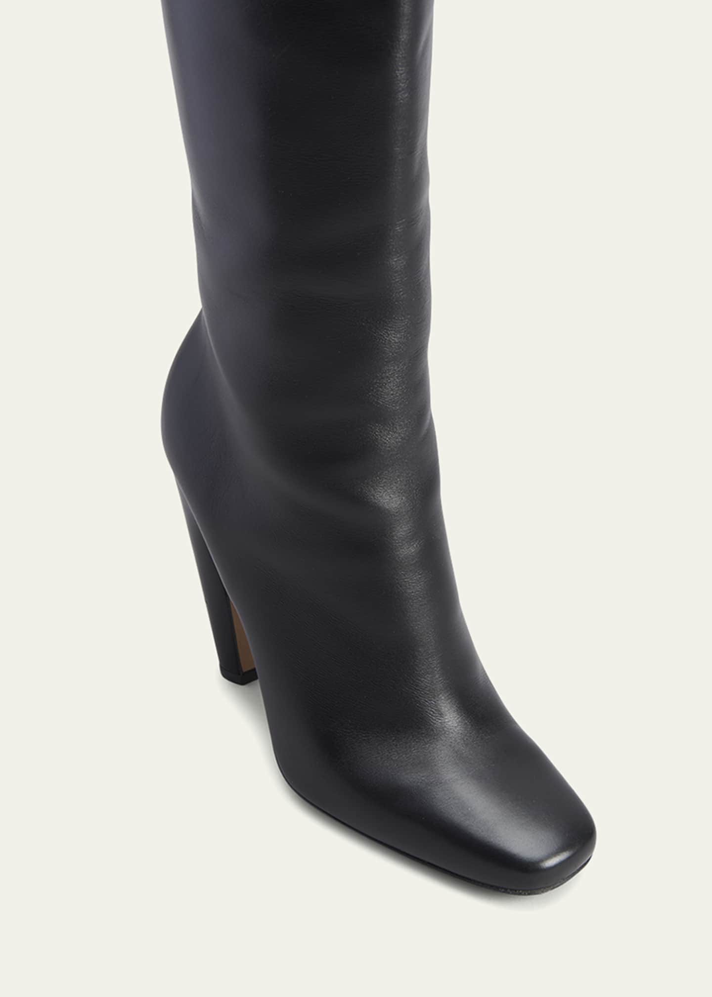 Bottega Veneta Leather Knee Boots Image 5 of 6