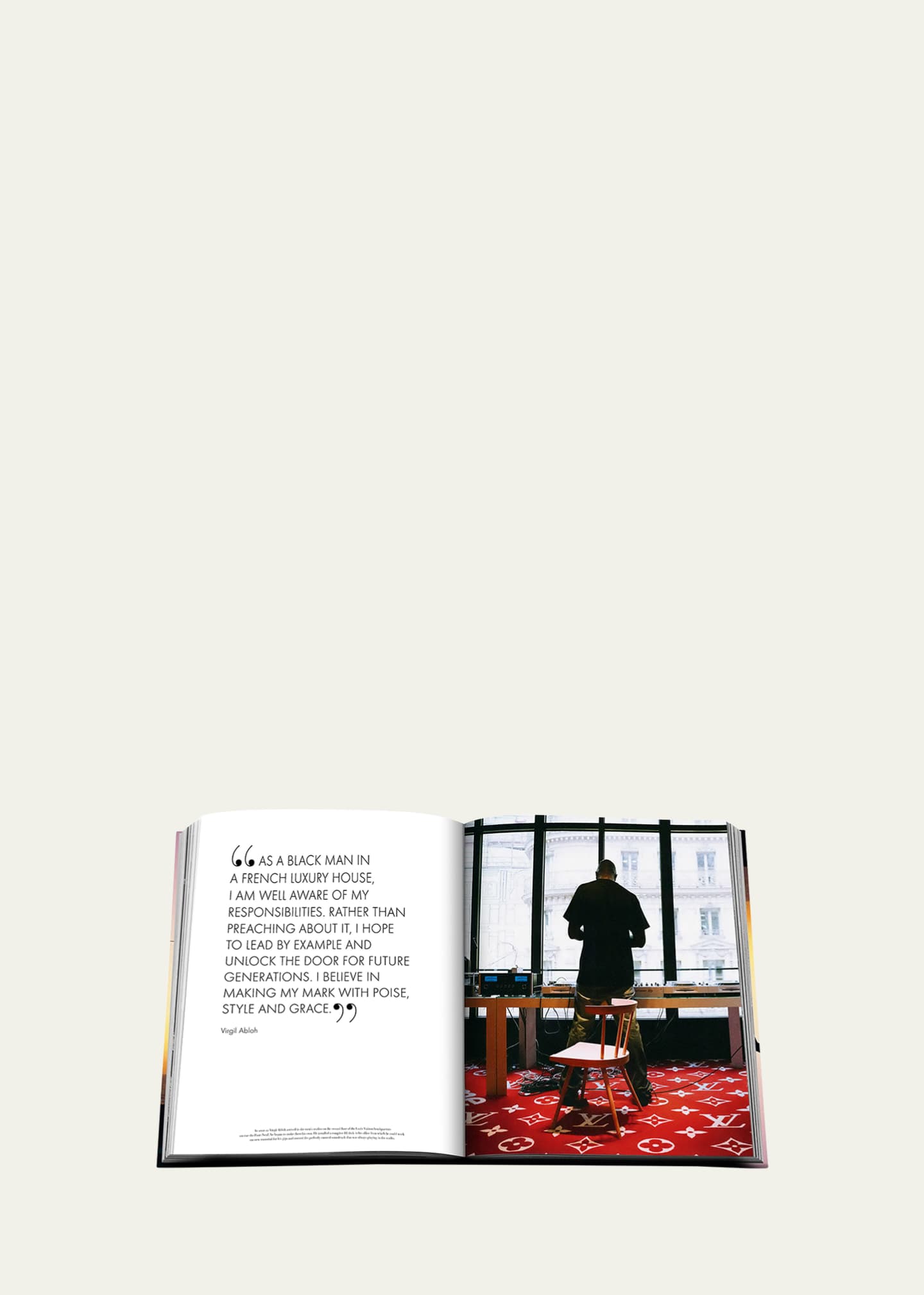 Assouline "Louis Vuitton: Virgil Abloh" Ultimate Edition Book by Anders Christian Madsen Image 3 of 5