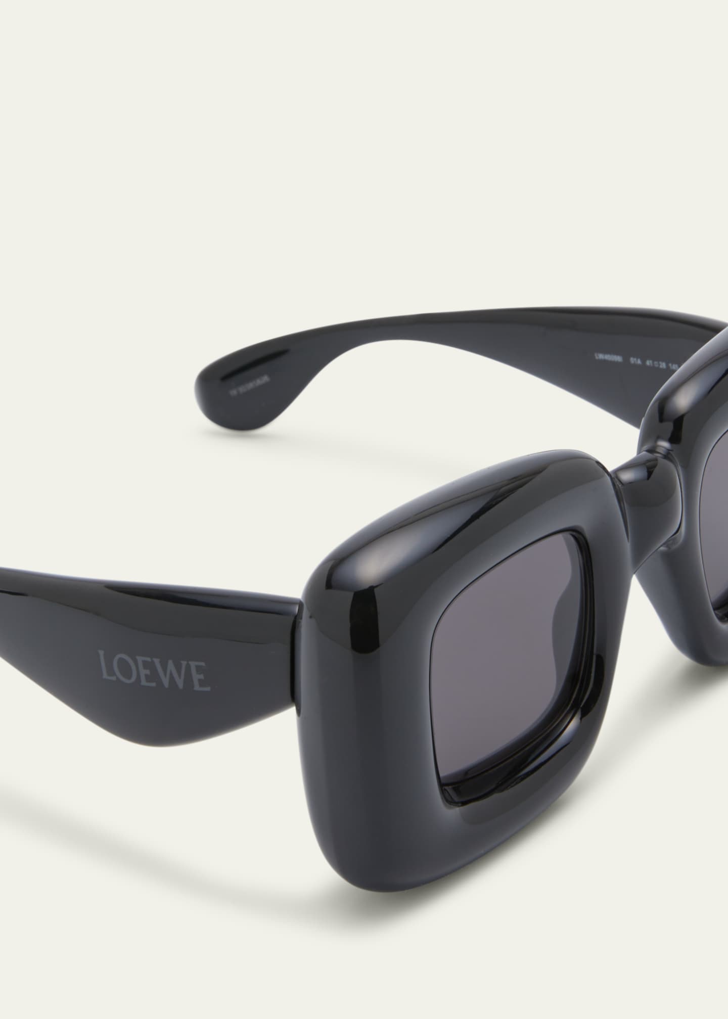 Loewe Inflated Square Injection Plastic Sunglasses Image 4 of 5