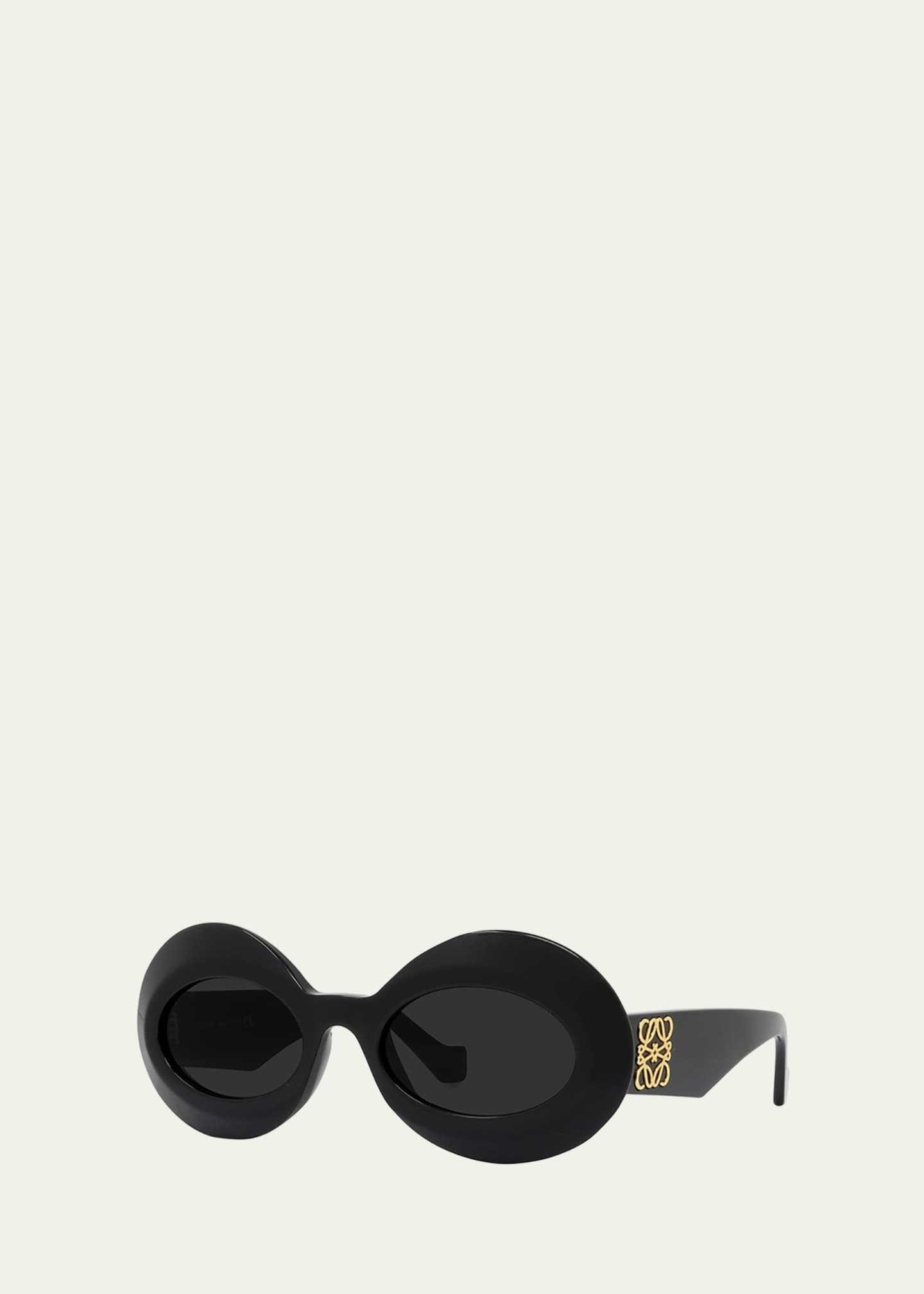 Acetate Anagram Sunglasses Blue Marble - Loewe main image 1