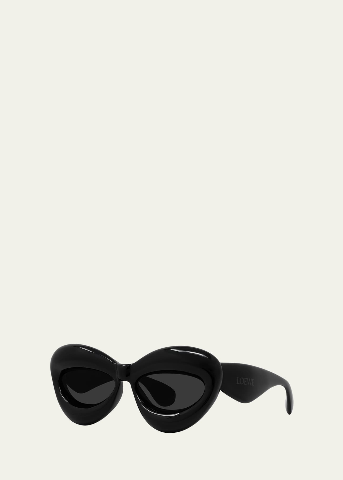 Loewe Inflated Injection Plastic Cat-Eye Sunglasses - Bergdorf Goodman