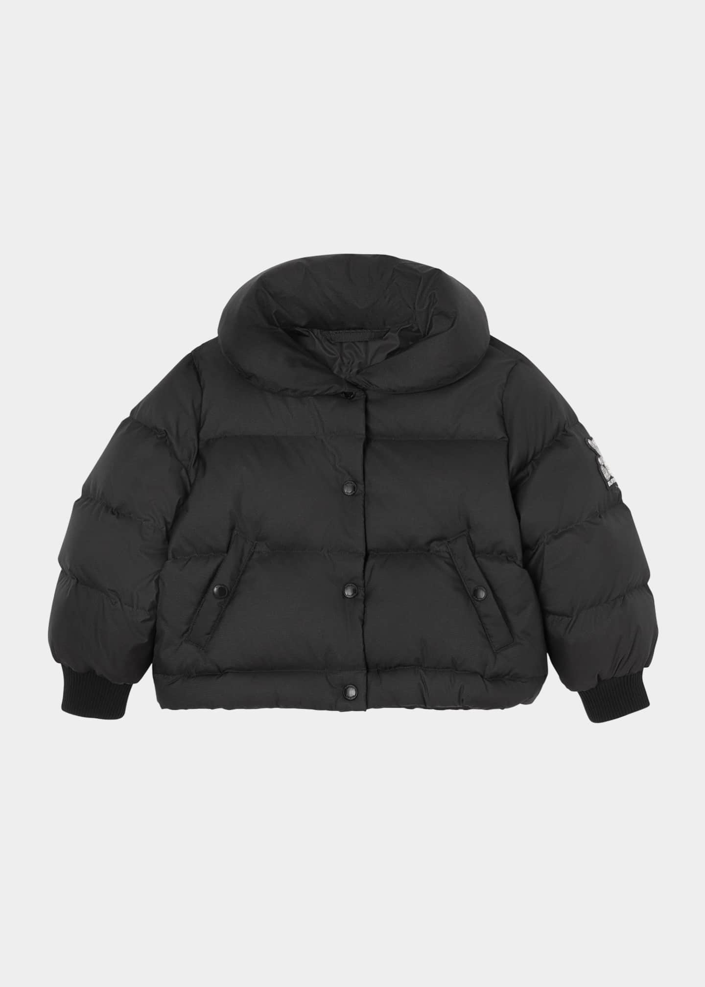 Burberry Girl's Kacy Silicone Patch Coat, Size 314 Bergdorf Goodman