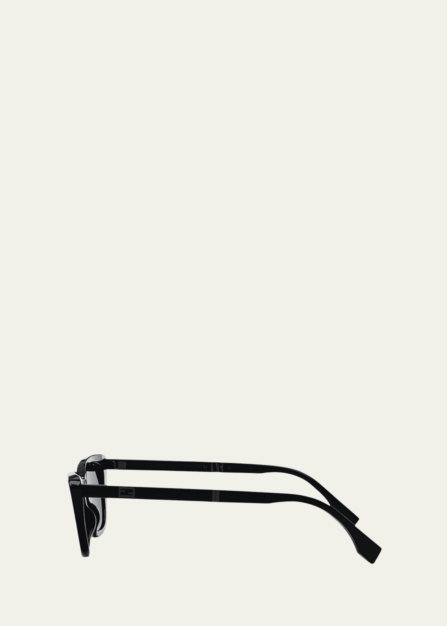 Fendi Black Baguette Sunglasses