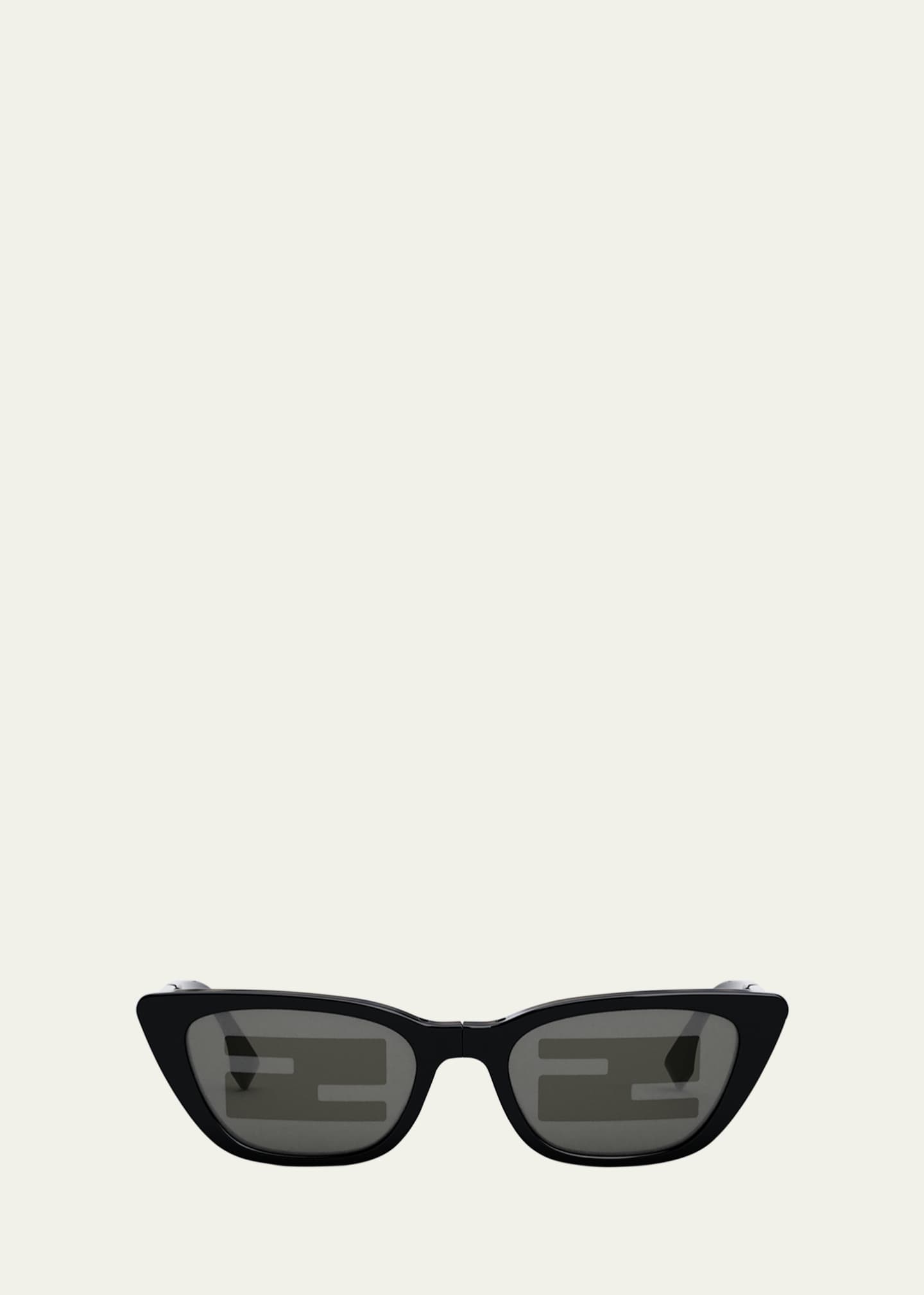 Fendi Baguette Cat Eye Sunglasses