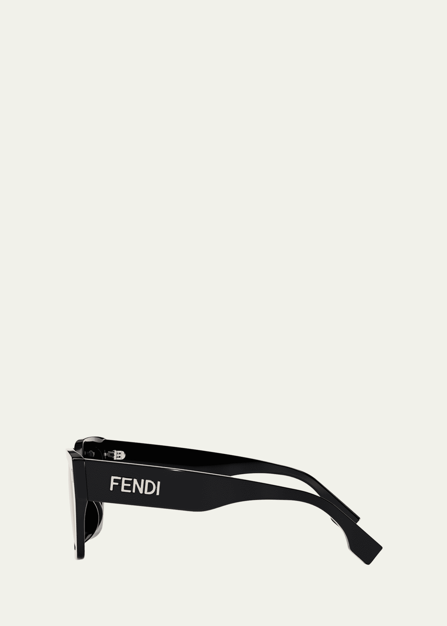 Fendi Logo Square Acetate Sunglasses Image 3 of 3