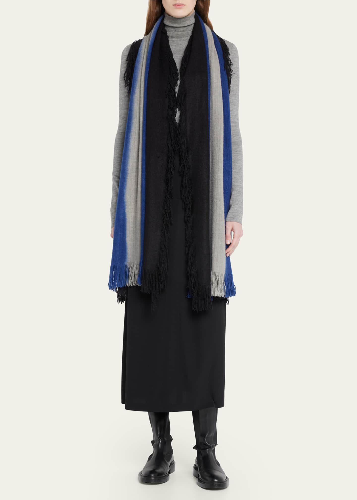 Denis Colomb Hausa Tie-Dye Cashmere Stole - Bergdorf Goodman